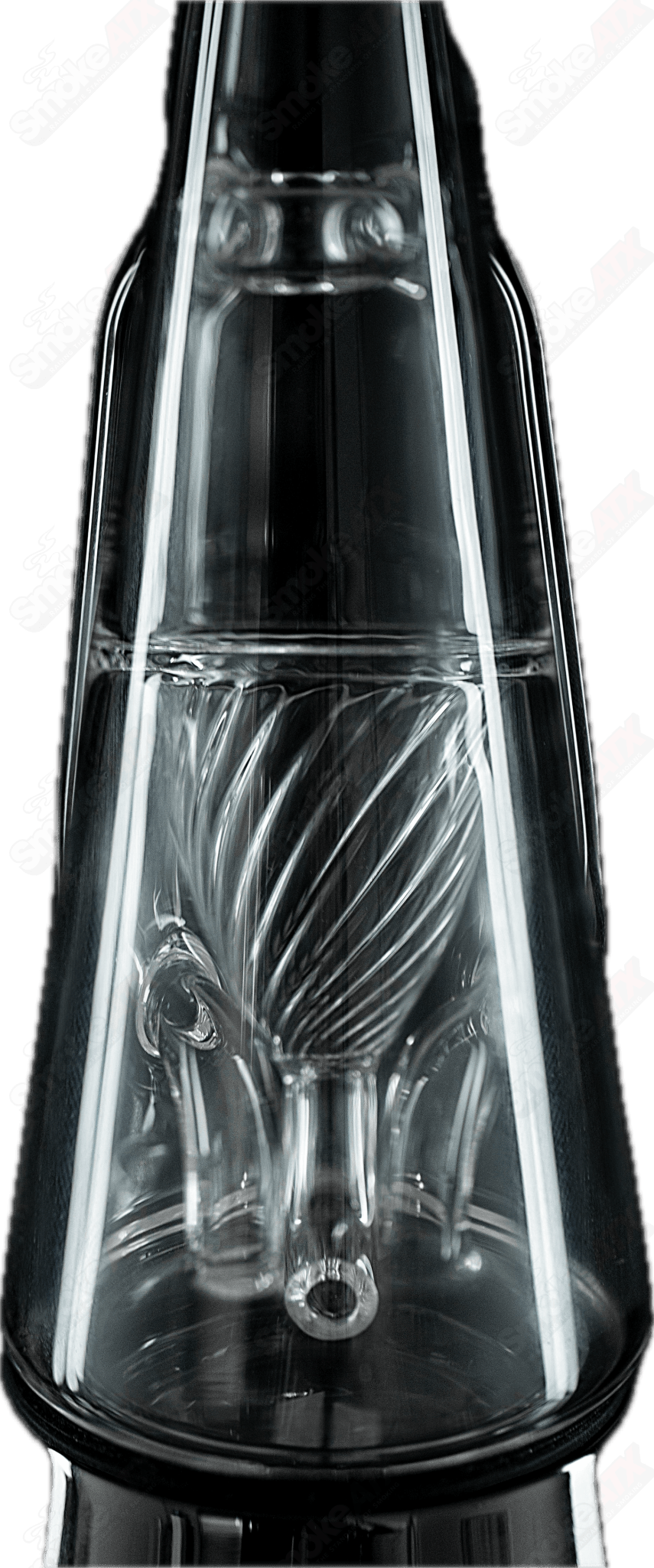 Ryan Fitt SE Puffco Peak Recycler Glass - Smoke ATX