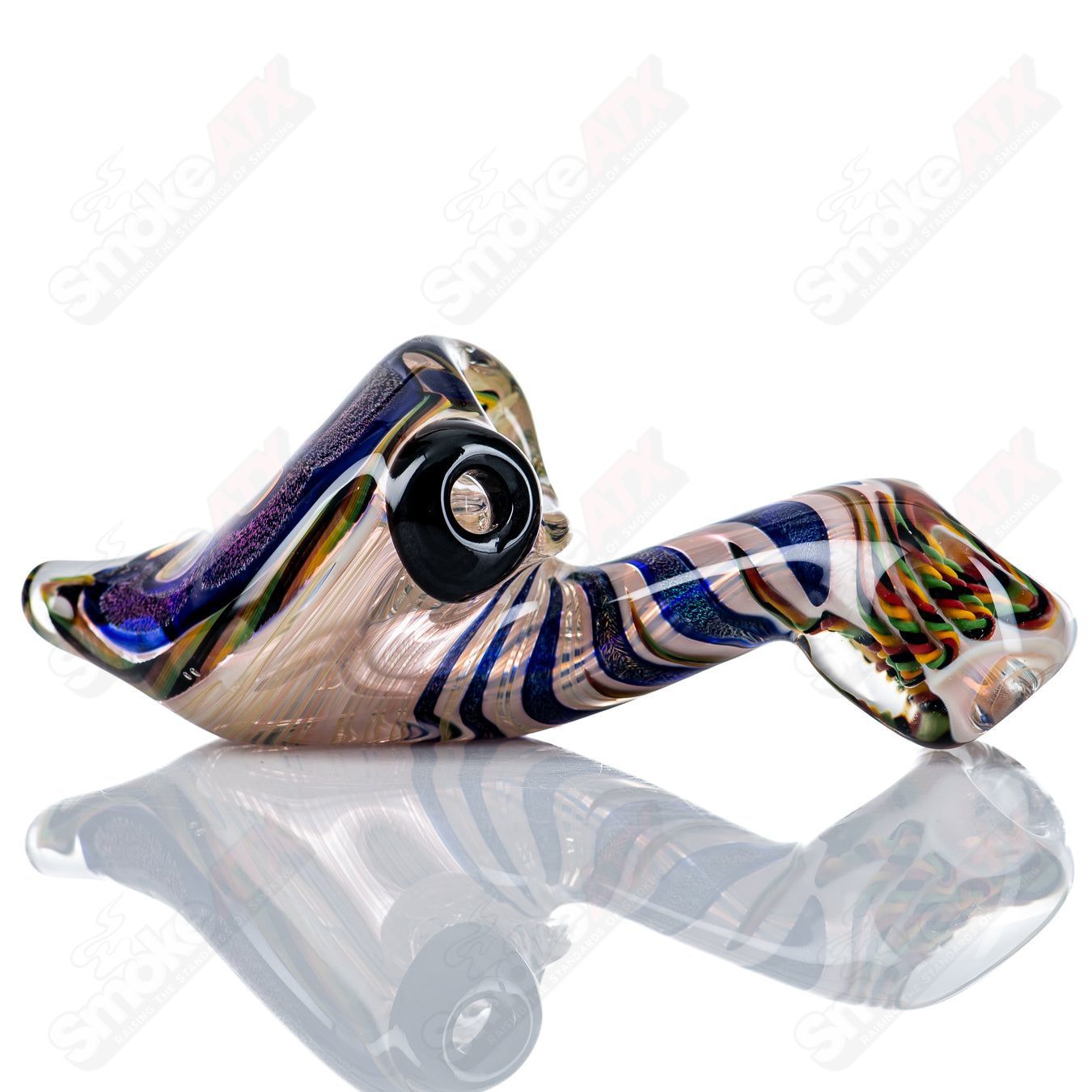 #3 Dichro Flower Sherlock Talent Glass - Smoke ATX