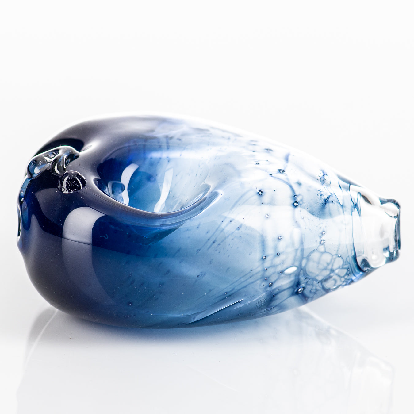 #123 Heart Pipe Glass by Nobody - Smoke ATX