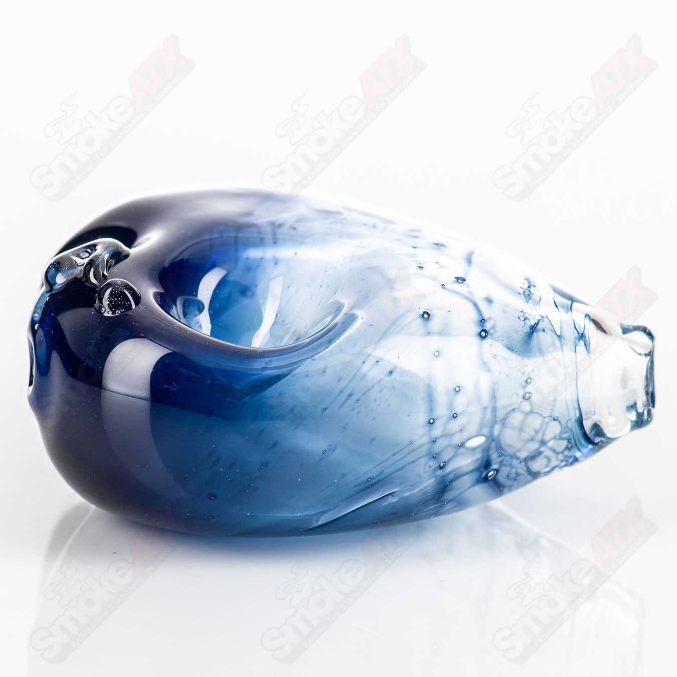 #123 Heart Pipe Glass by Nobody - Smoke ATX