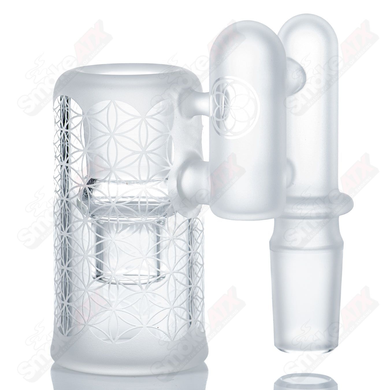 Sacred - G 18mm Dry Catch SOL Glassworks - Smoke ATX