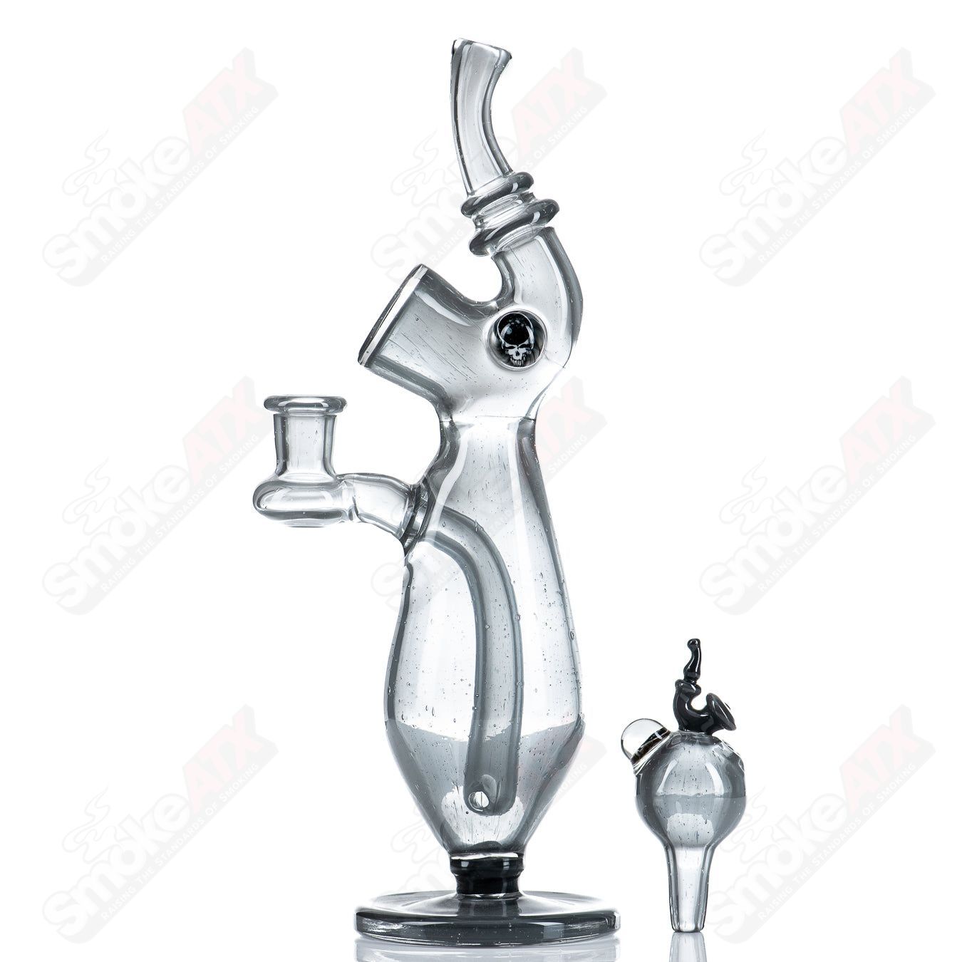 Sherlock w Matching Cap Bottle by JMass - Smoke ATX