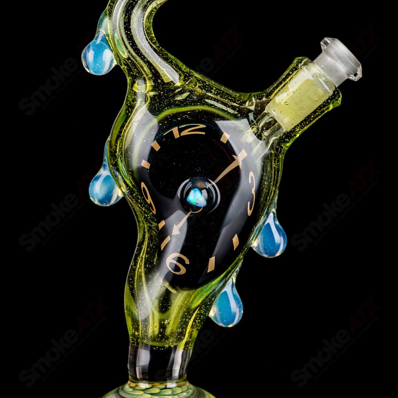 #3 Dali Melting Clock Rig Scoby w Opal Accent Scoby - Smoke ATX