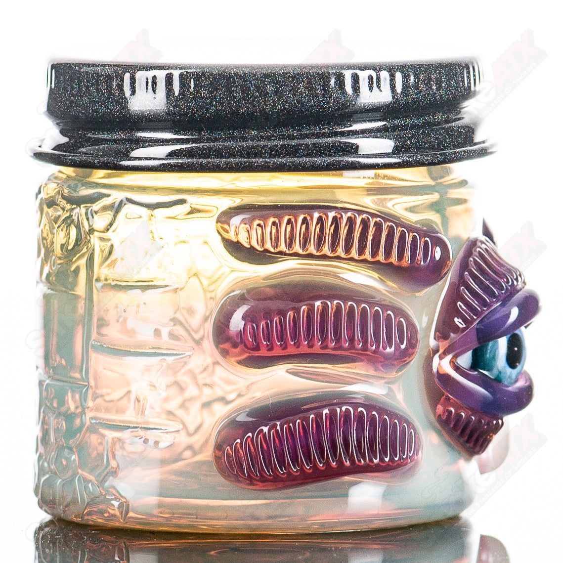 Silver Cloud, Royal Jelly Glass Jar Baller Jar X Salt - Smoke ATX