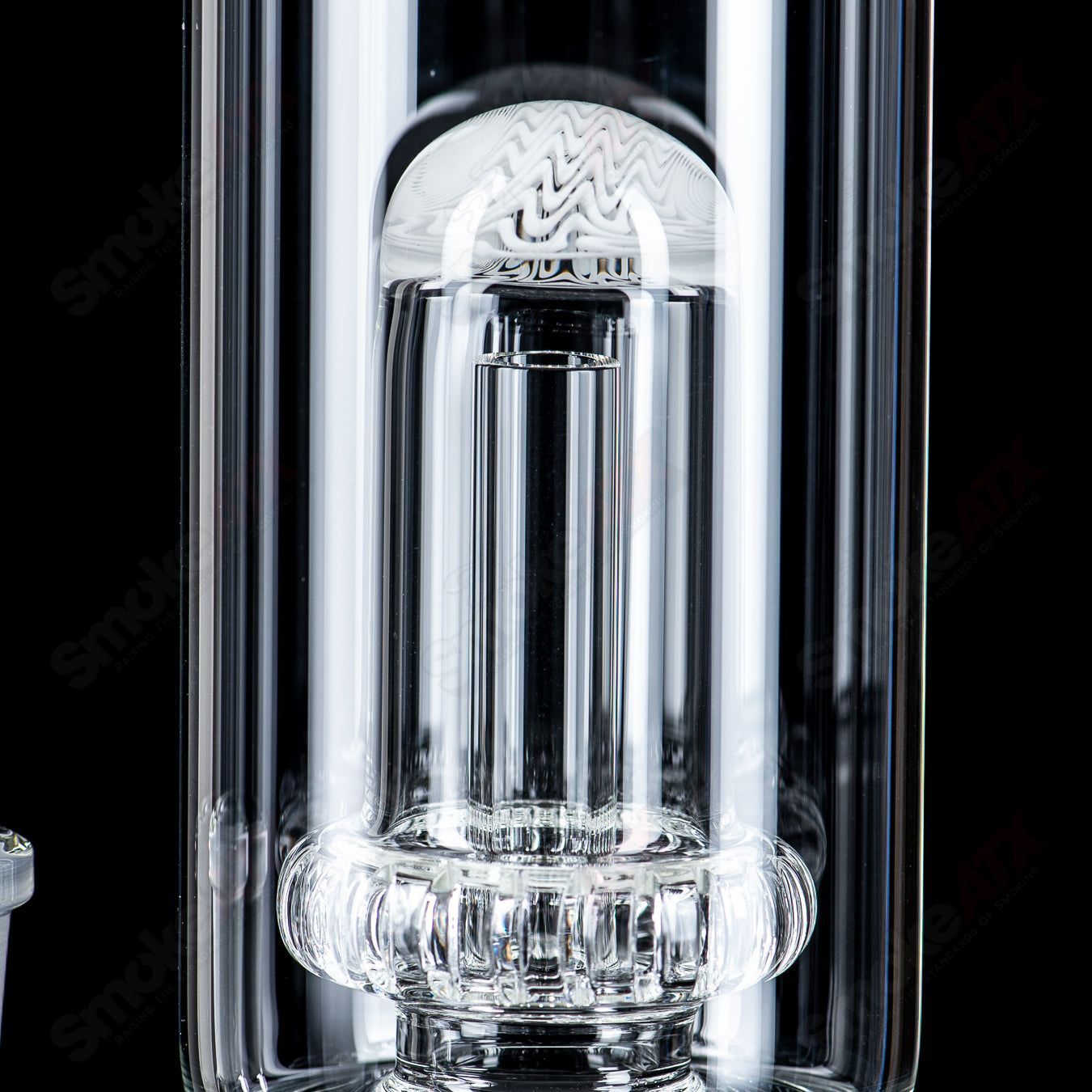 #1 18mm Full Size Circ to Circ w/ Reversal Sections by Toro Glass - Smoke ATX