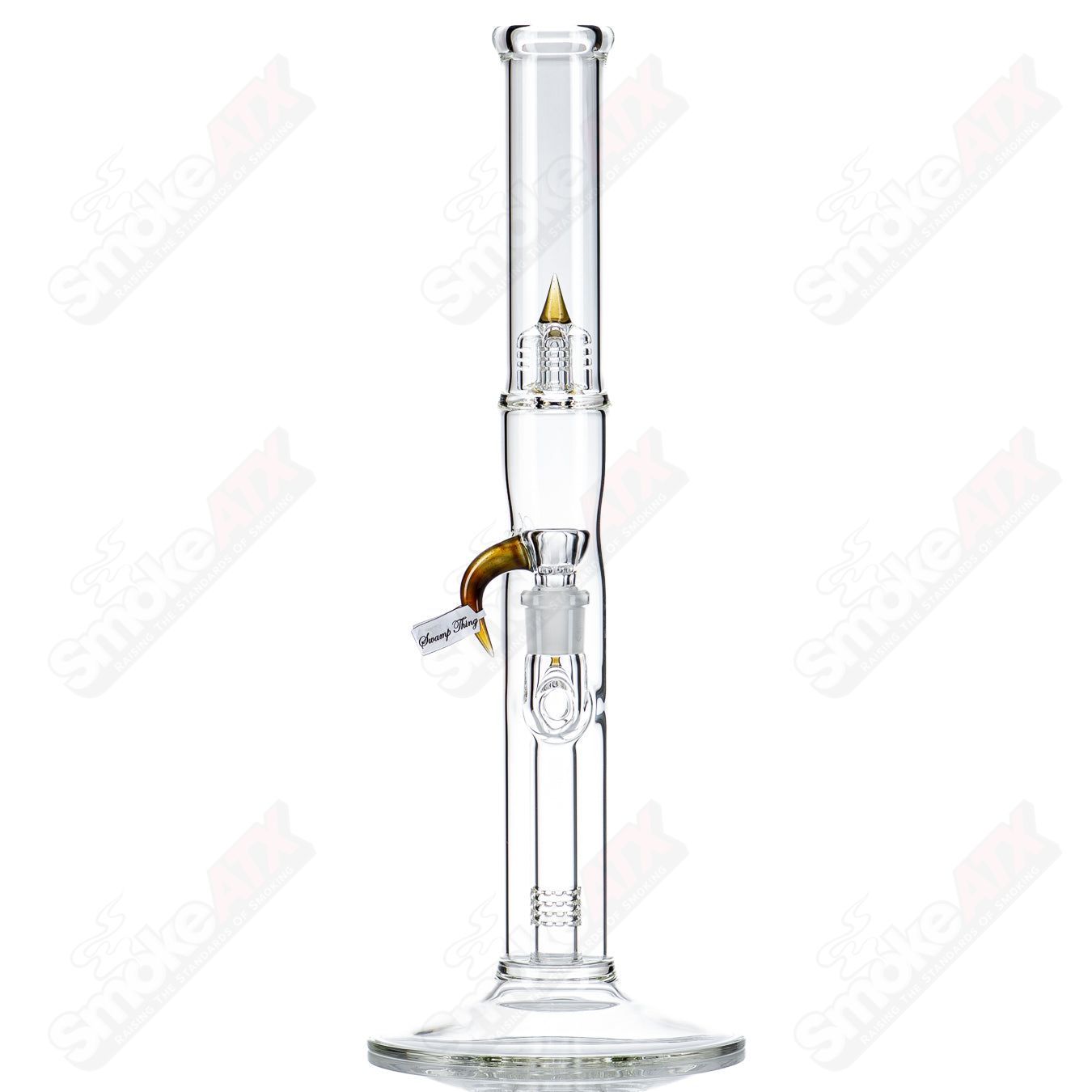 Bishop Fixed 180 w/ Minor Accent & body reduction Sovereignty Glass - Smoke ATX