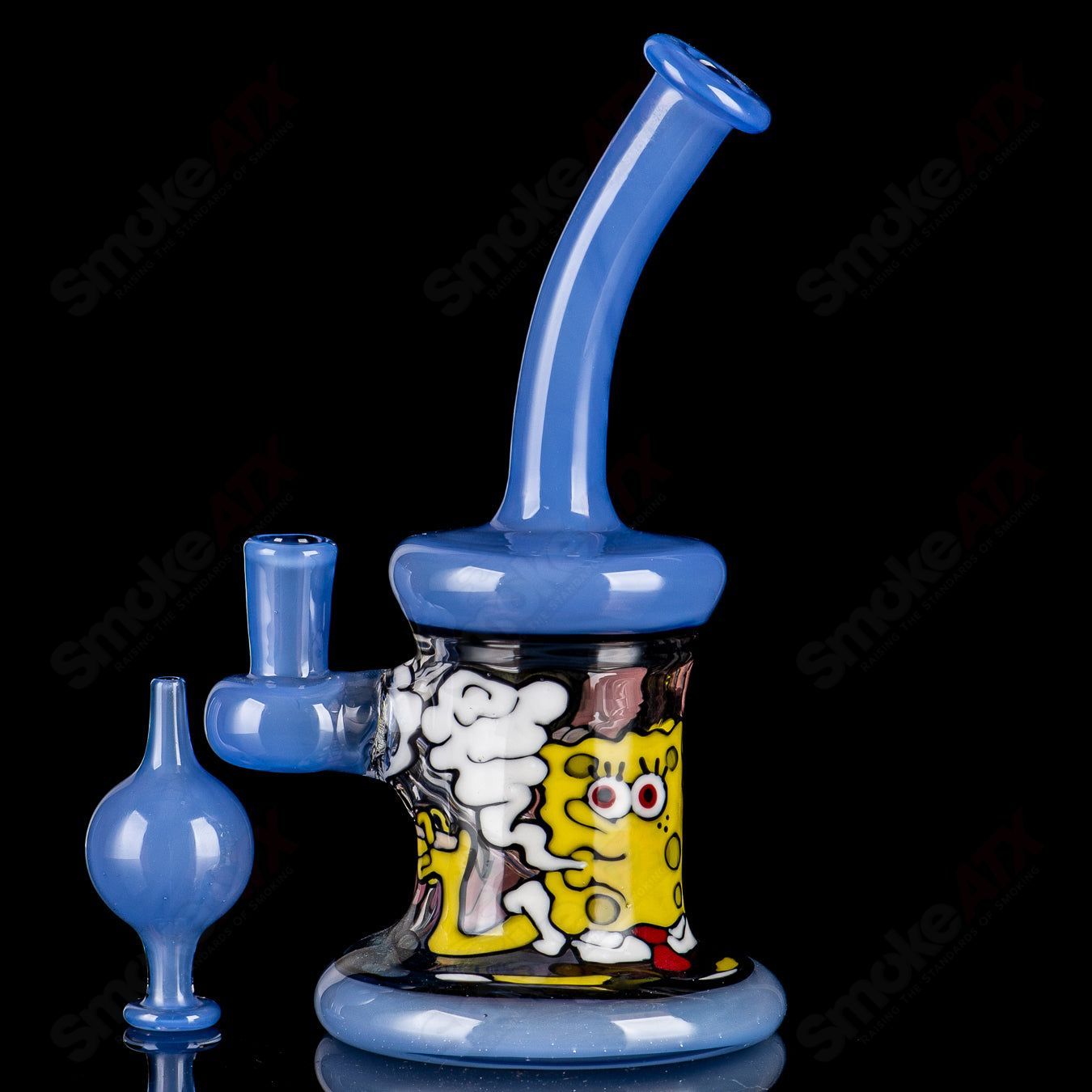 Spongebob Rig by Windstar Glass - Smoke ATX