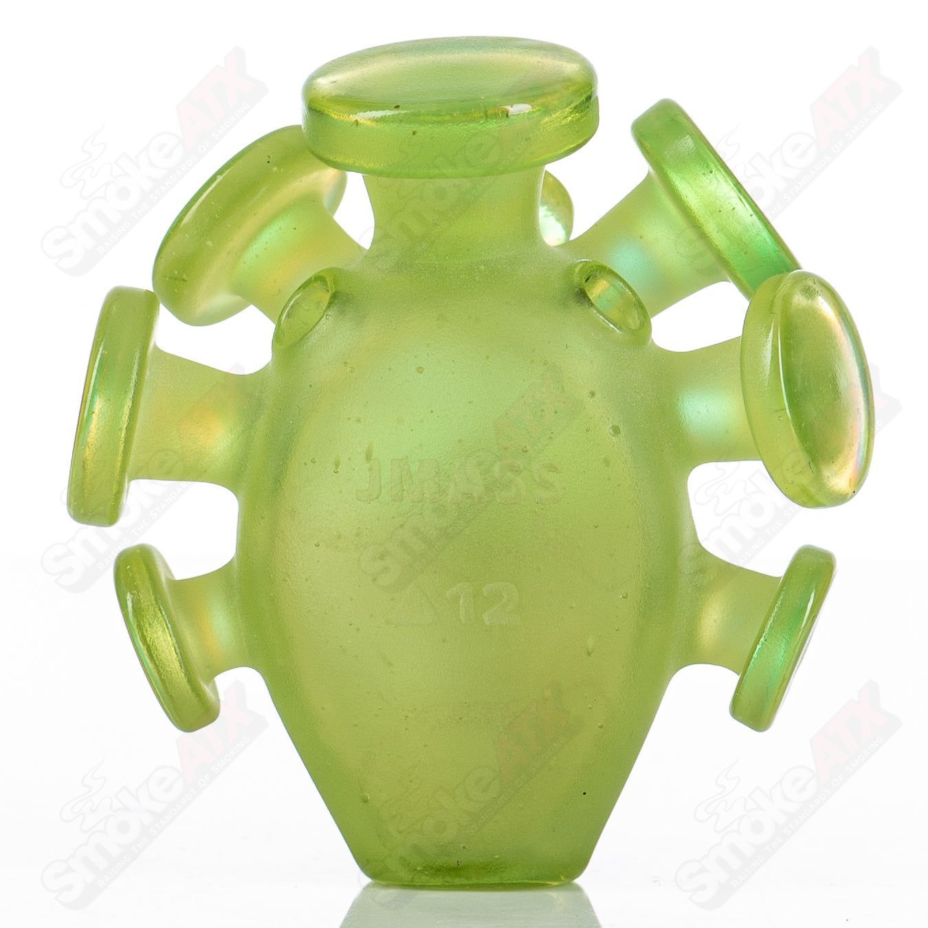 Sunset Slyme W/ Dichroic Spray Face Pendant Josh Mazet x Jmass - Smoke ATX