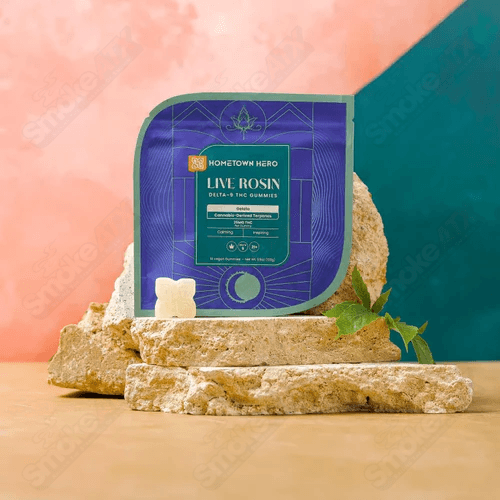 250mg Gelato Delta-9 Live Rosin Gummies Hometown Hero - Smoke ATX