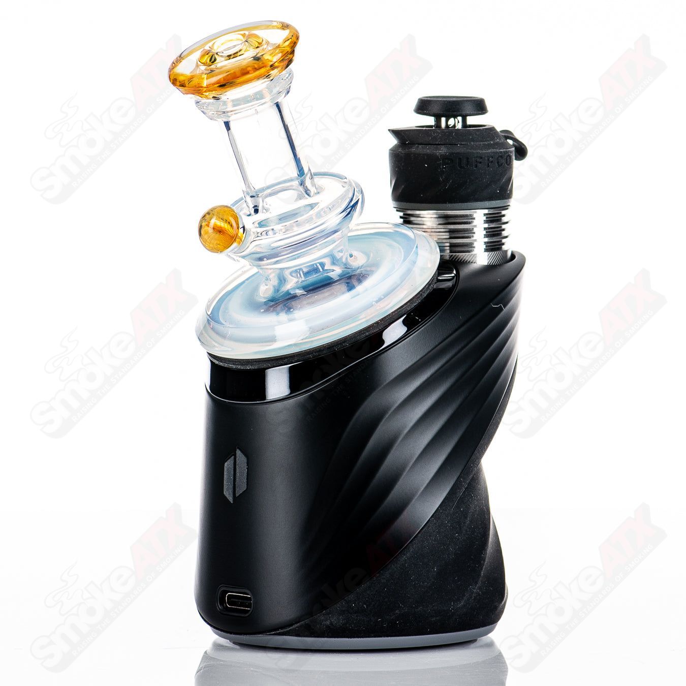 Moonstone Puffco Dry Top by Gatez Glass - Smoke ATX