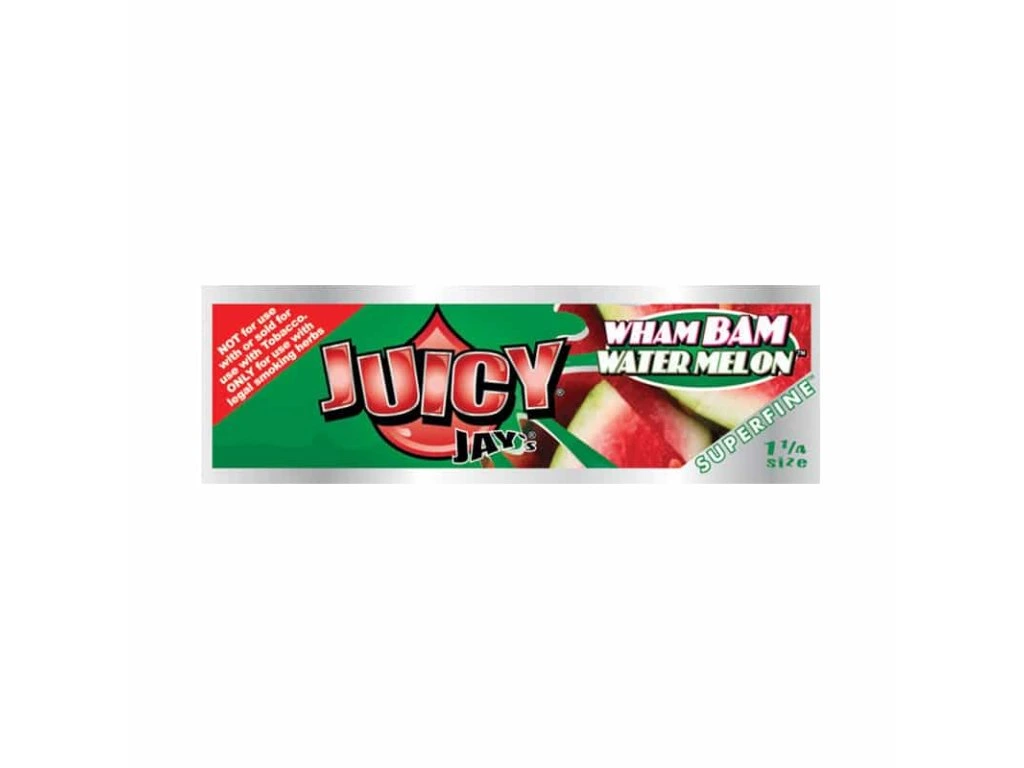 1 1/4 Wham Bam Watermelon Rolling Papers Juicy Jays