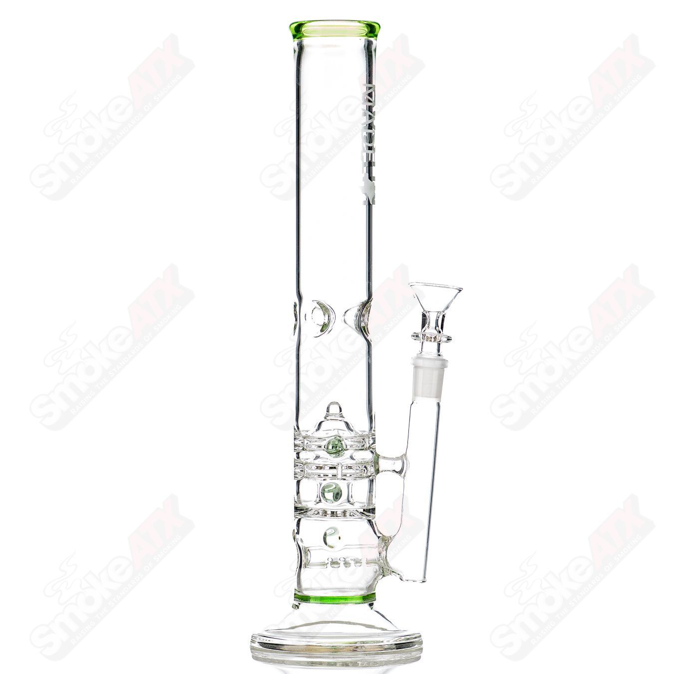 12.5" 44mm Color Accent Stemline/Double Ratchet (Lime) AMGC - Smoke ATX