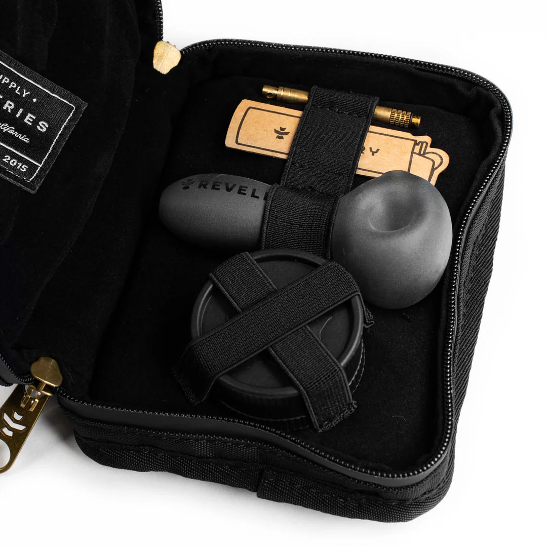 Revelry The Pipe Kit - Smell Proof Kit Black