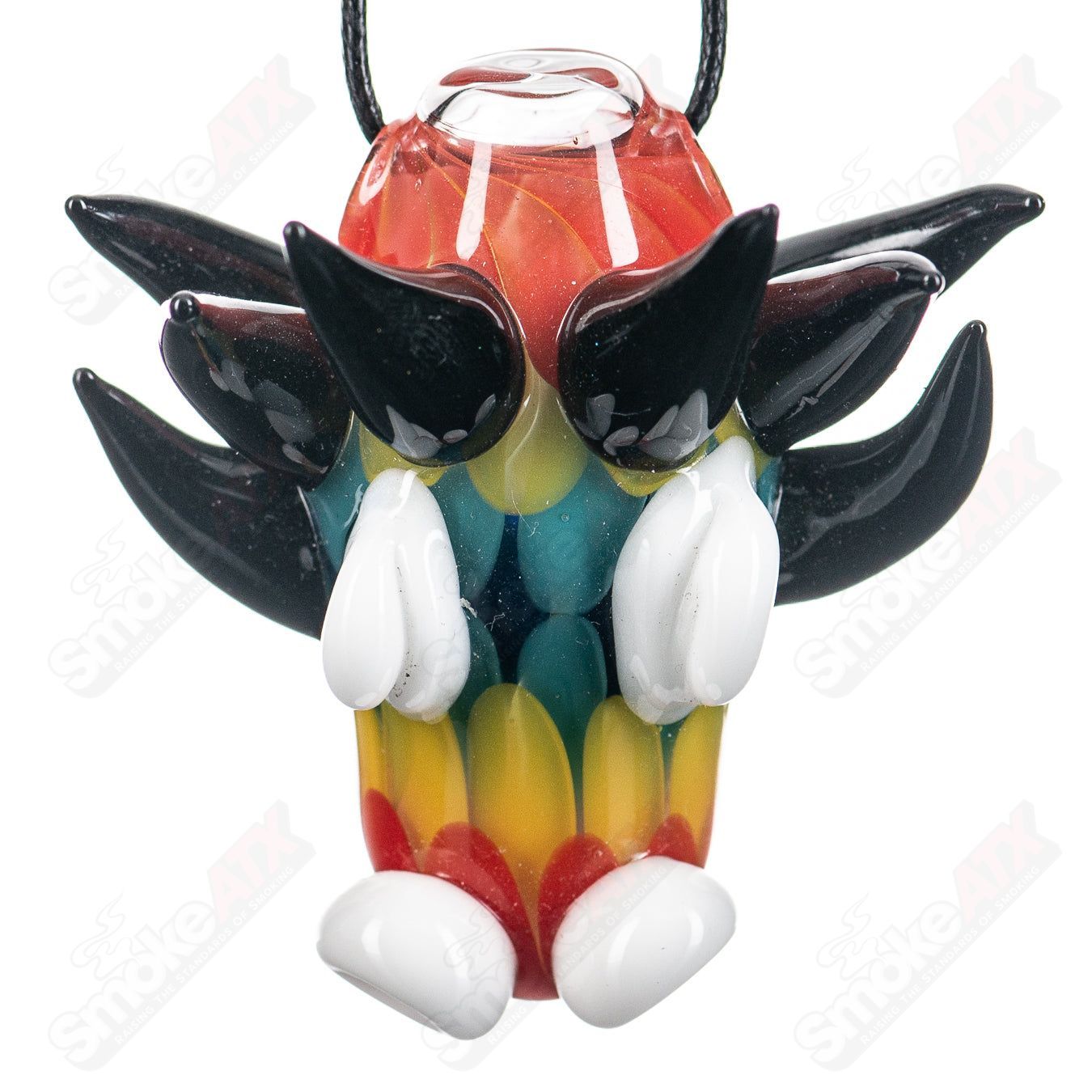 #2 Dot Stack Dragon Pendant Focused Fire - Smoke ATX