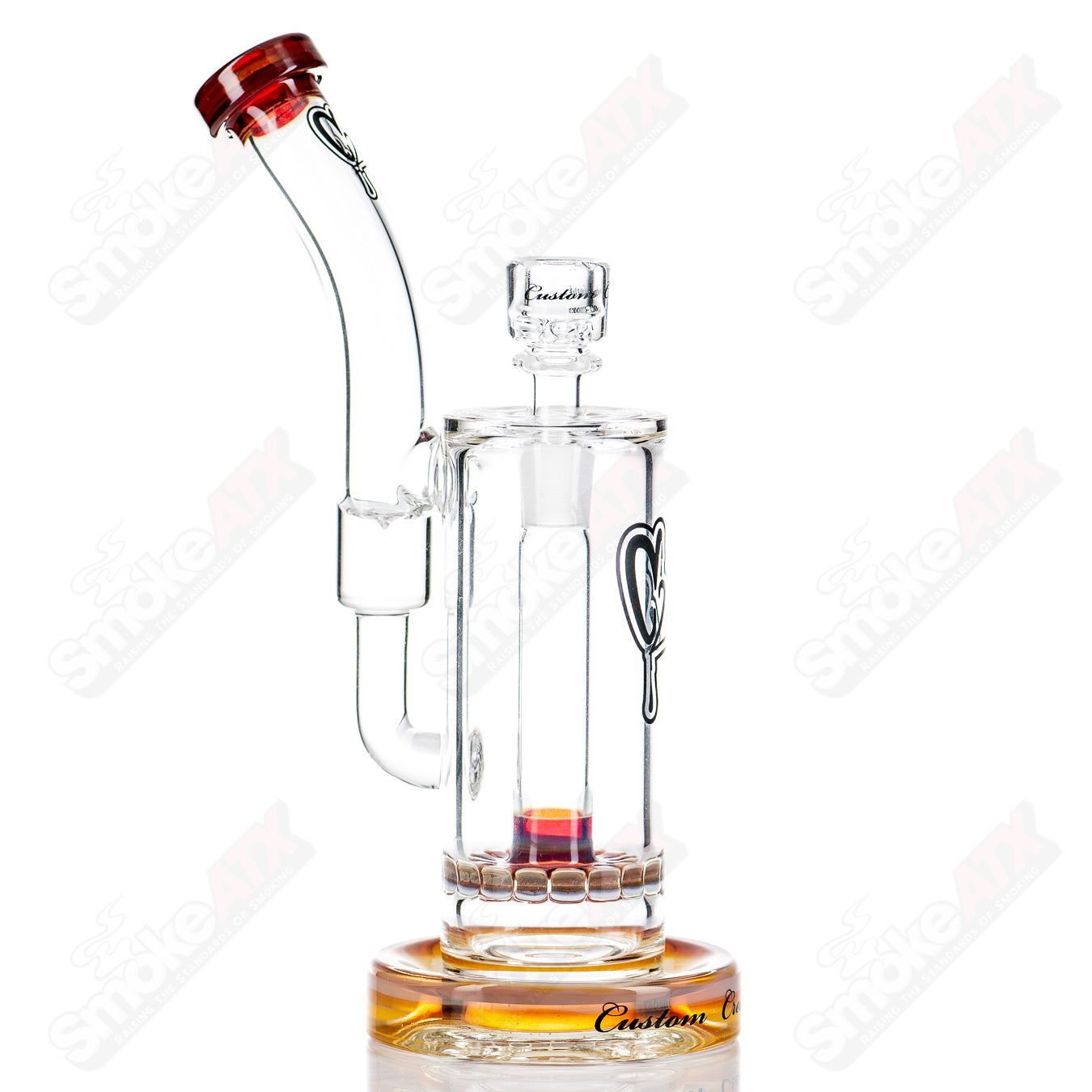 #2 50mm 14mm Color Single Ratchet Bub Bent Neck C2 - Smoke ATX