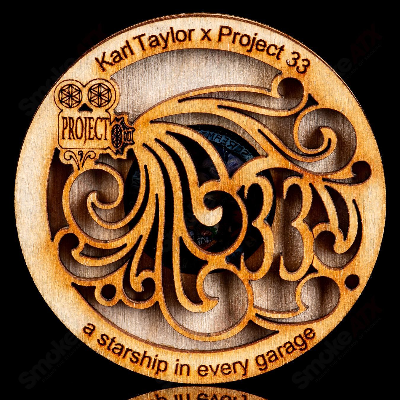 Screaming Into The Night (AU) Art Unit Murrini Coin - Marcel Braun & Project 33 - Smoke ATX