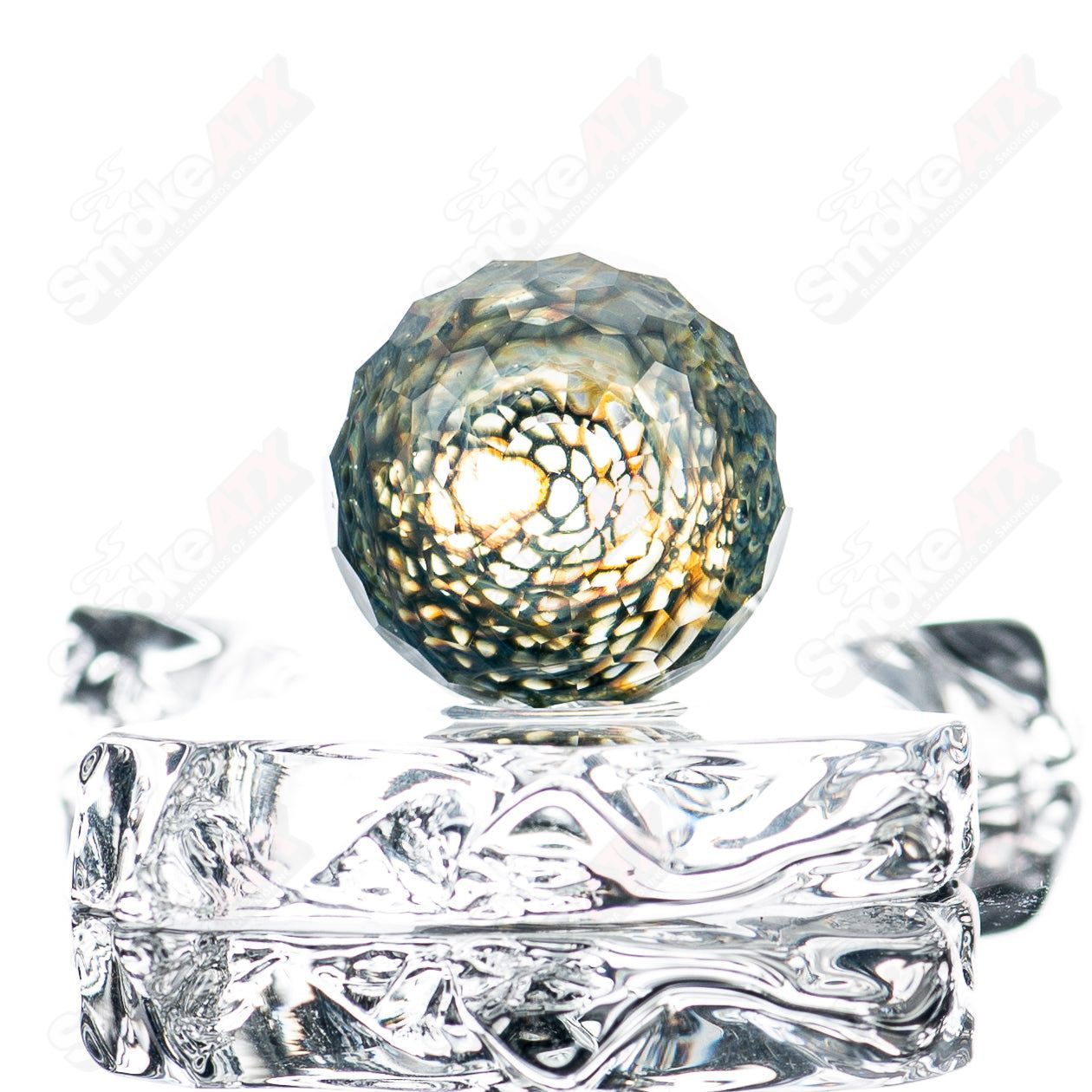 #2 Faceted Eye Marble Indo Glass x Fatal Facets