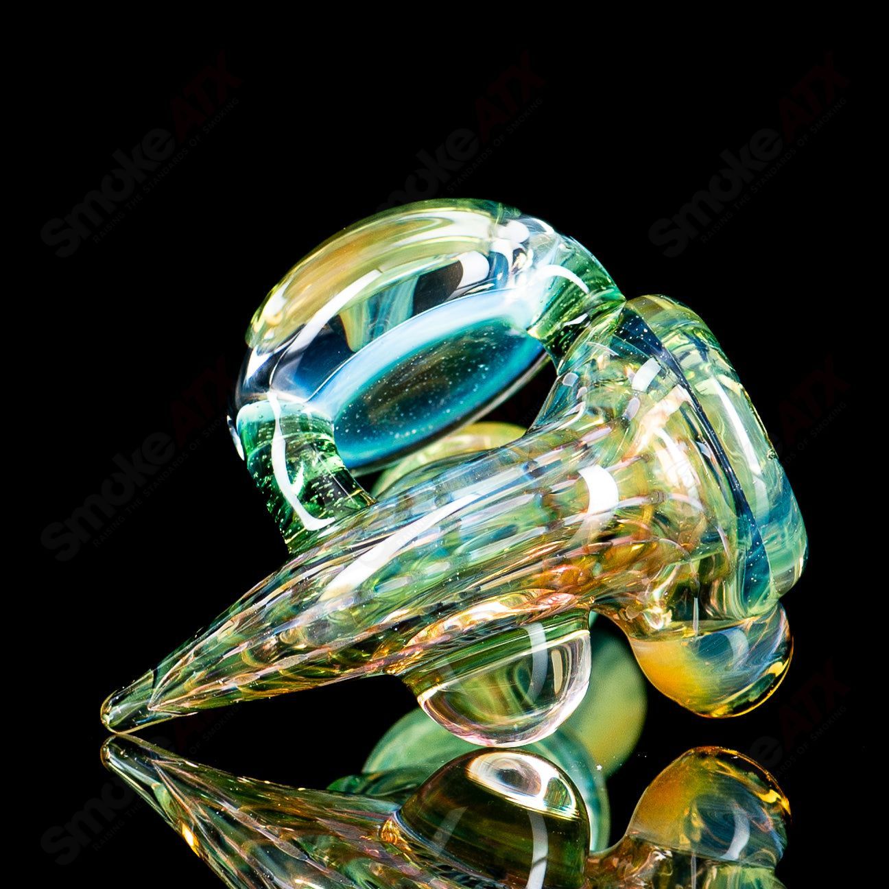 Phantom Spoon w/ Window Bubble Dosh Glass - Smoke ATX