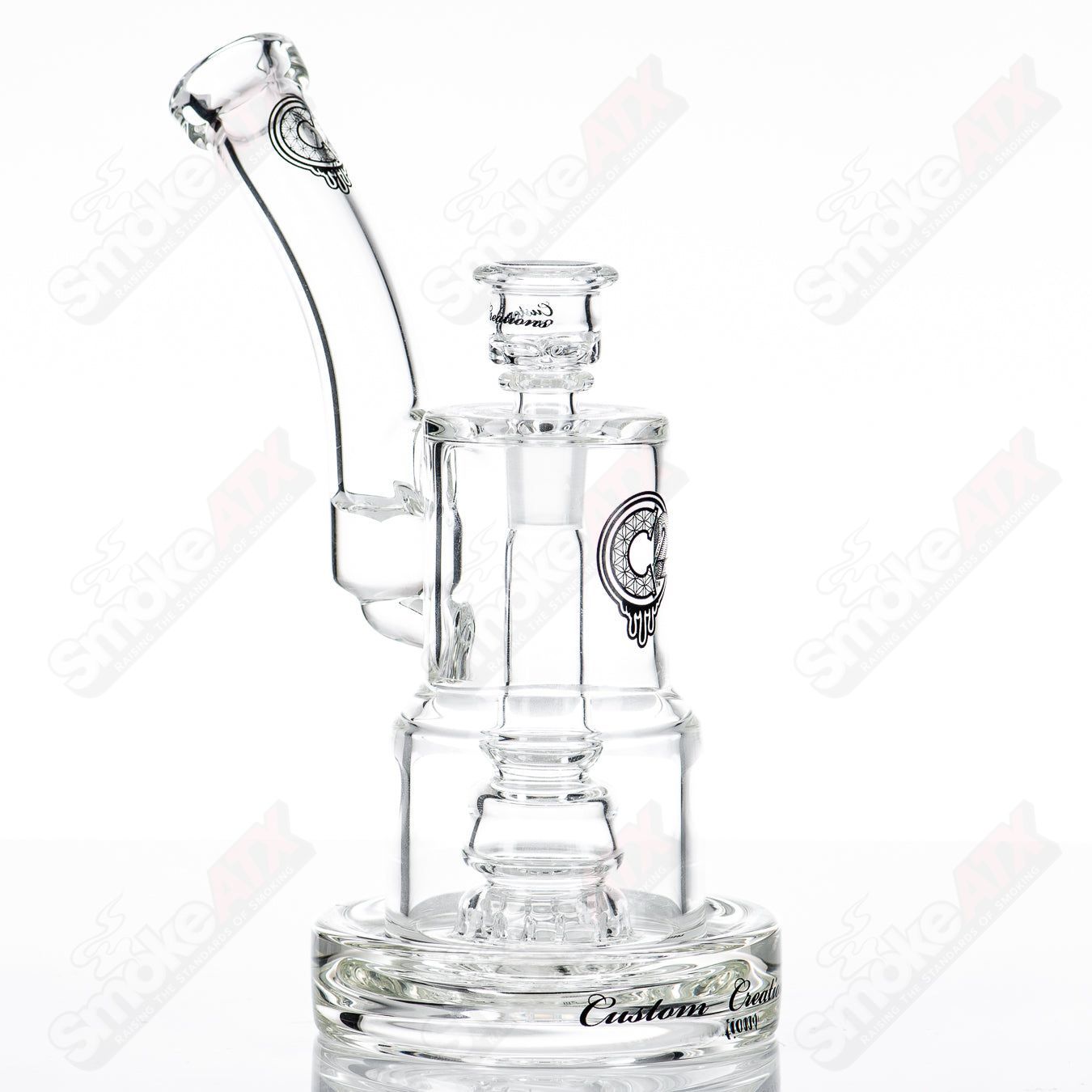 50mm to 80mm Fixed Sprocket Perc Bub C2 - Smoke ATX