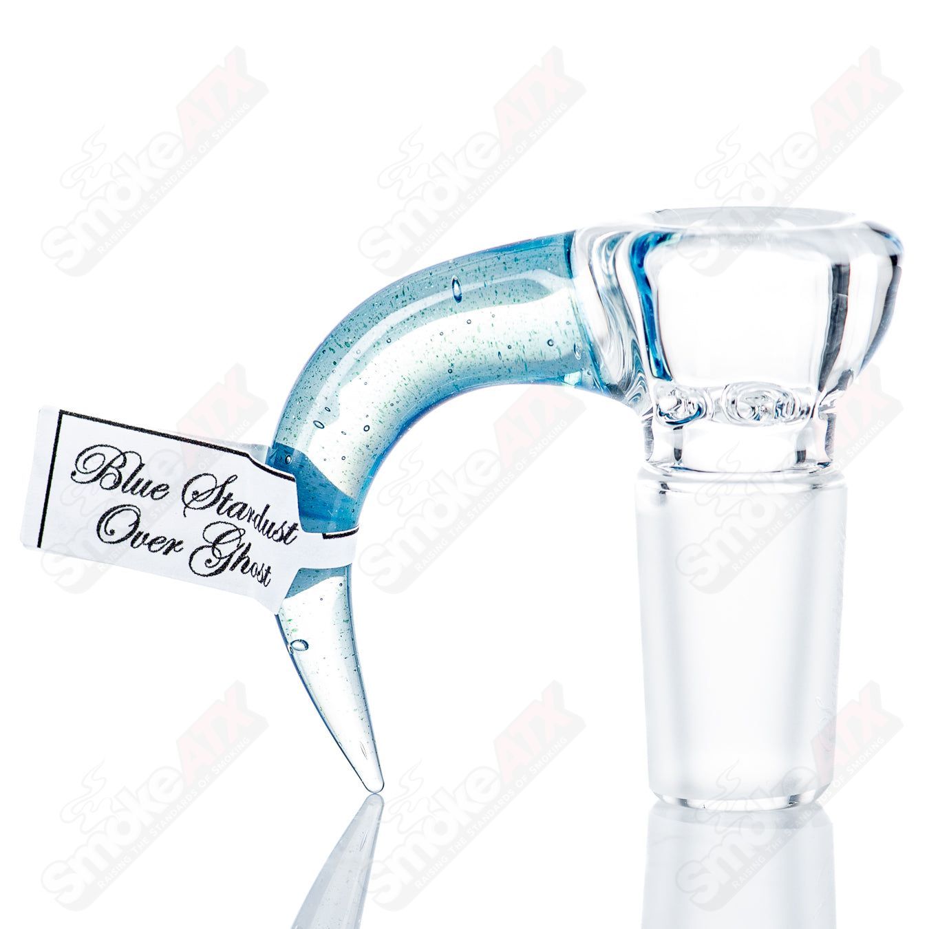 18mm Partial Accent Patterned Slide (Blue Stardust Over Ghost) Sovereignty - Smoke ATX