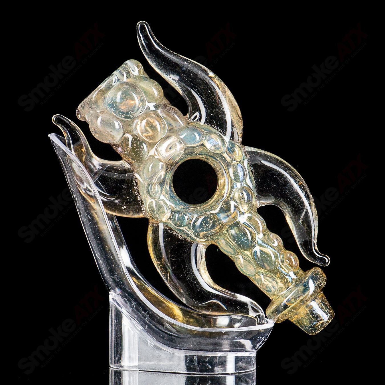 #2 Shapely Fumed Chillum JMK Glass