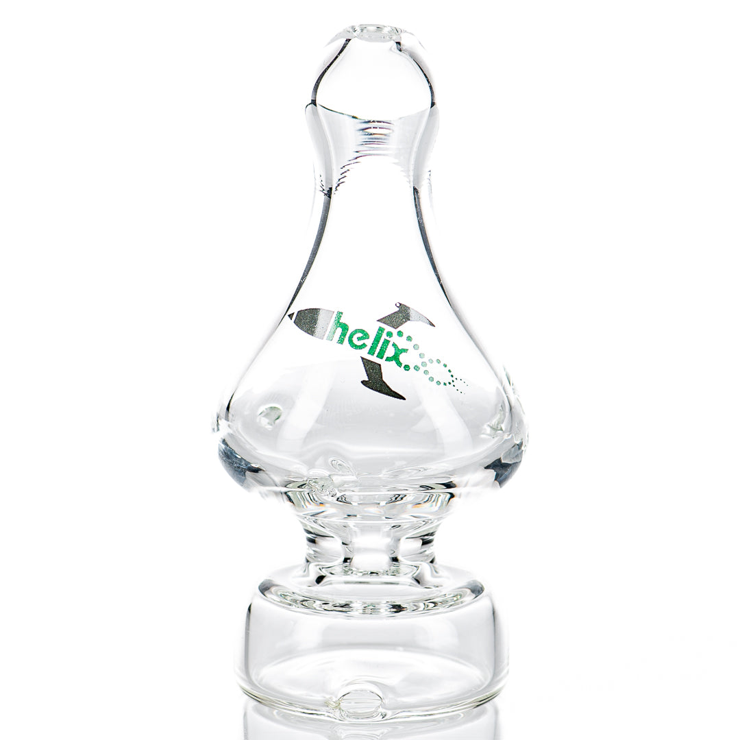 Green Label Classic Puffco Peak Dry Top glass accessory by American Helix, designed for Puffco Peak vaporizer.