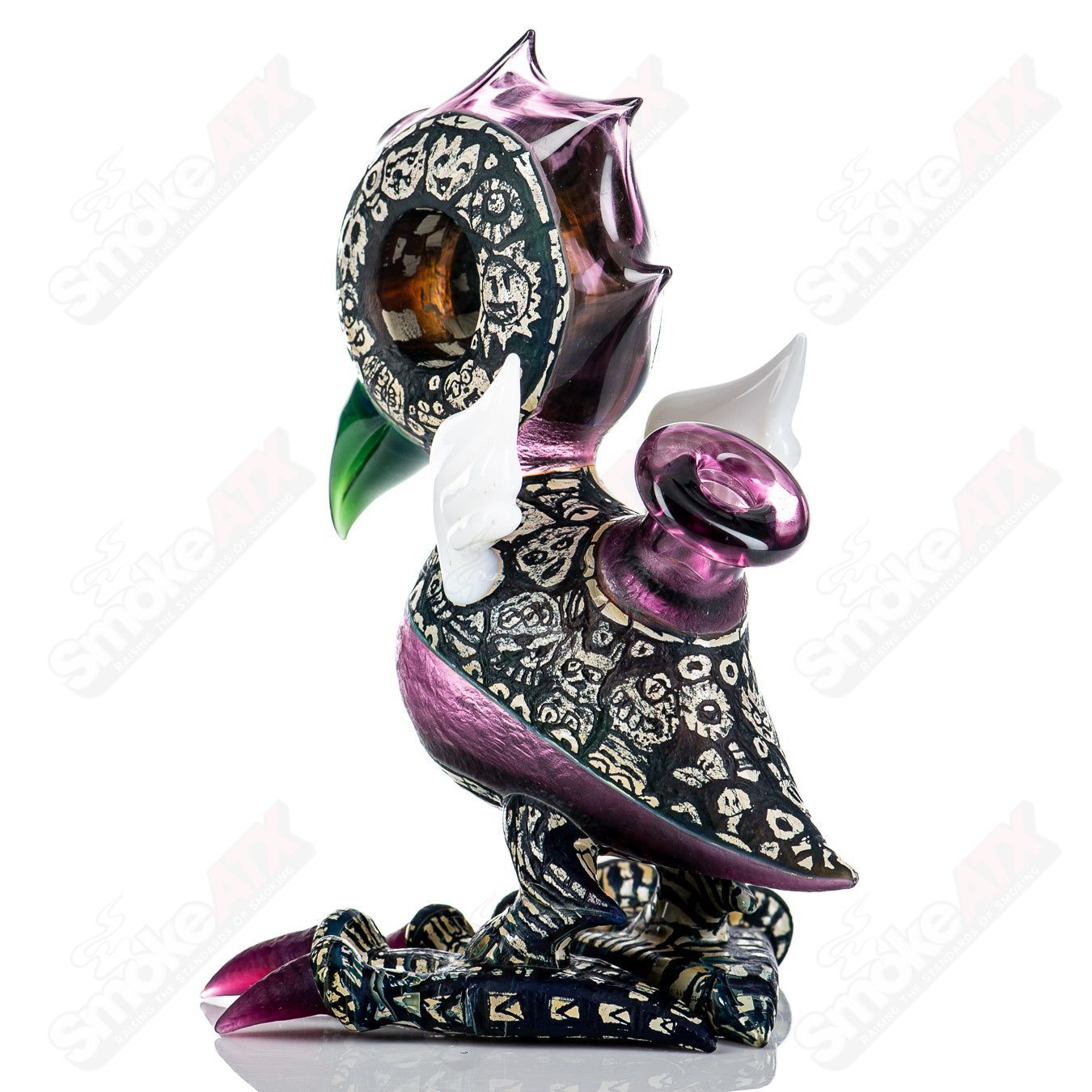 Calmbo X Trevy Metal Stand Up Bird - Smoke ATX