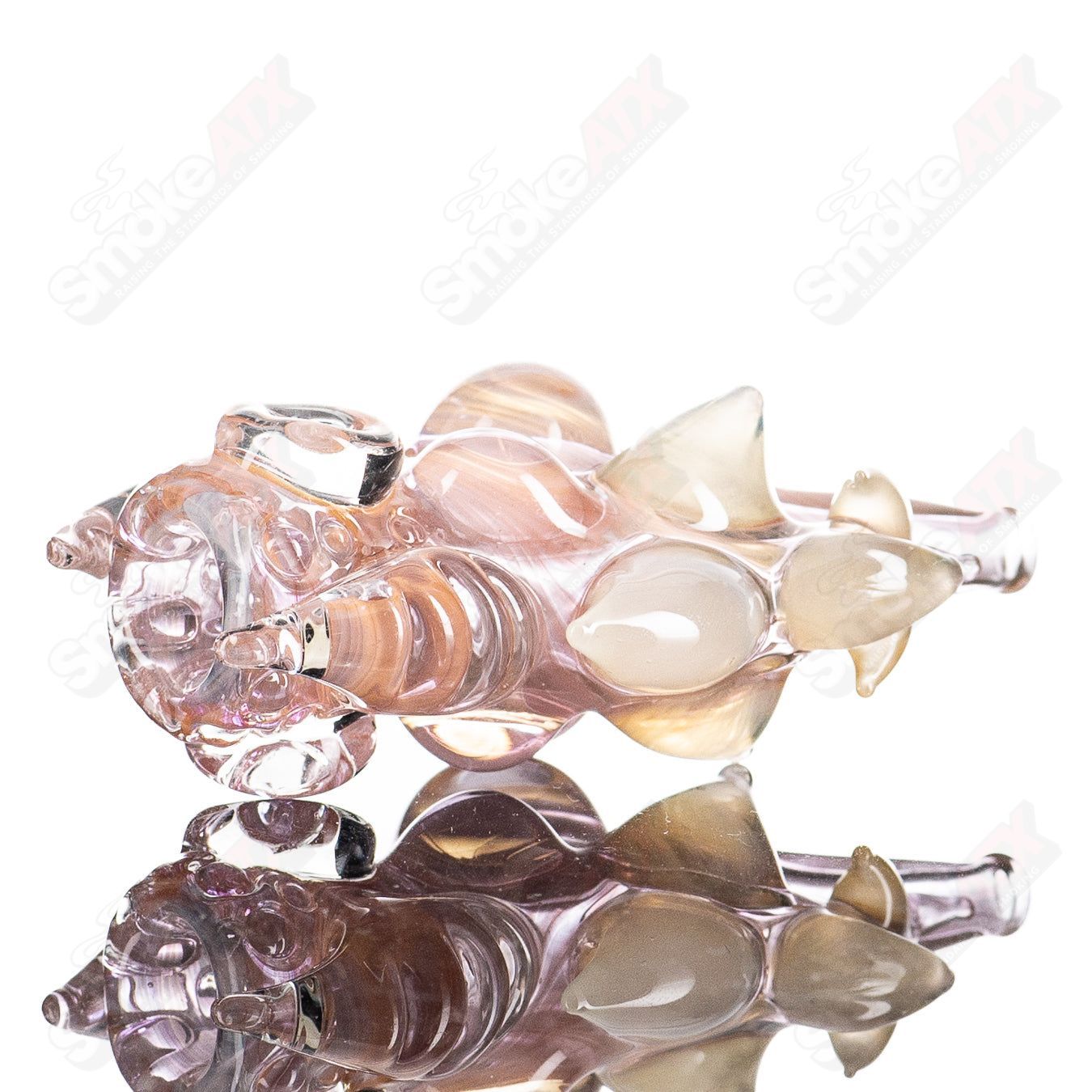 #1 Shapely Fumed Chillum JMK Glass