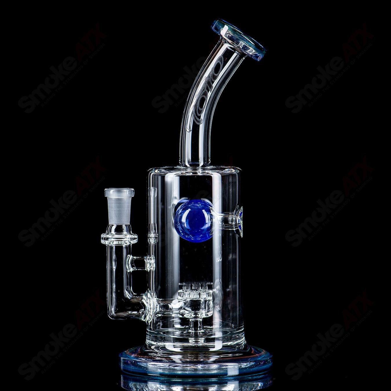 #1 10mm Jetperc Full Color Ball by Toro Glass - Smoke ATX
