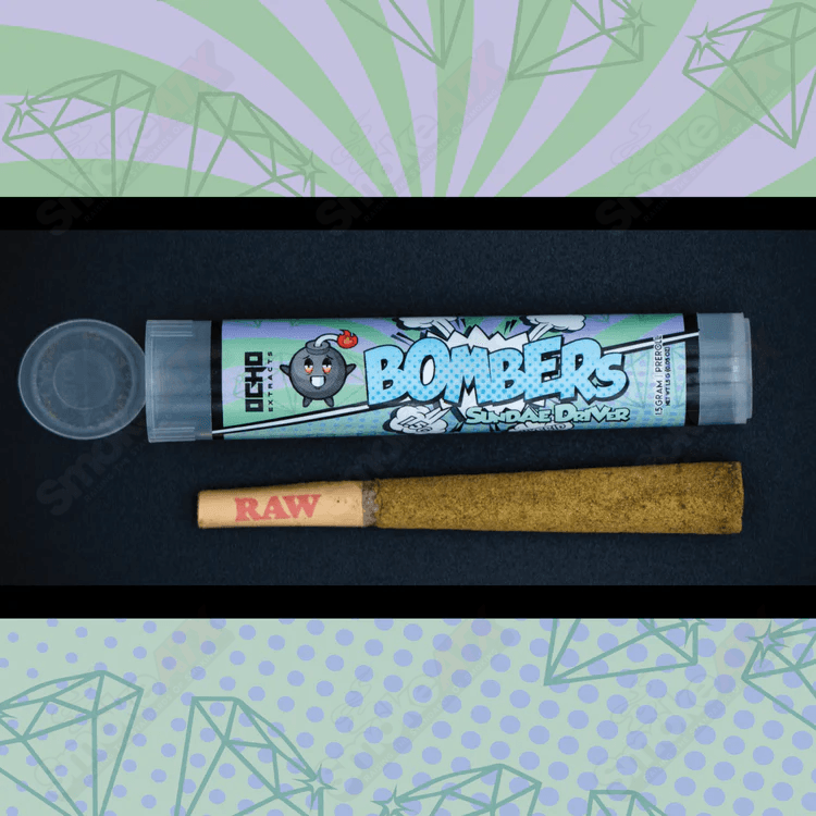 1.5g Sundae Driver THCa Ocho Bomber Preroll - Smoke ATX