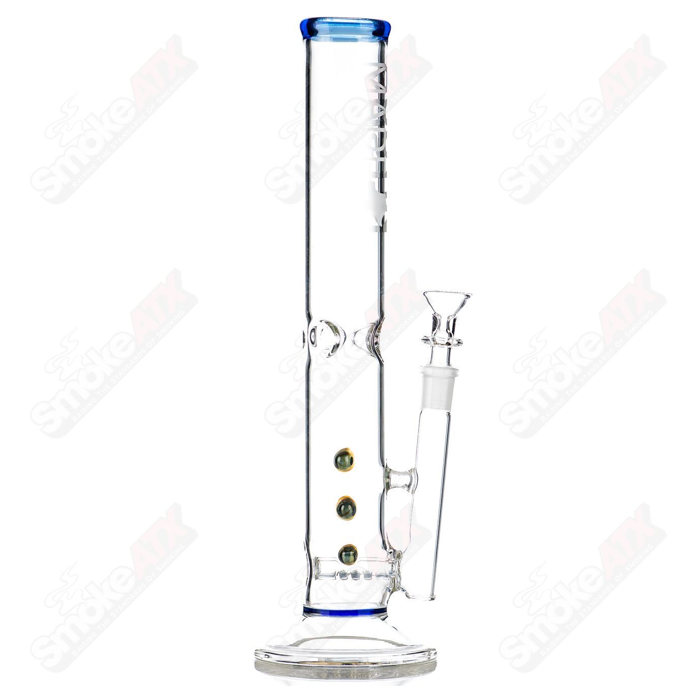 12.5" 44mm Color Accent Stemline Tube (Cobalt) AMGC - Smoke ATX