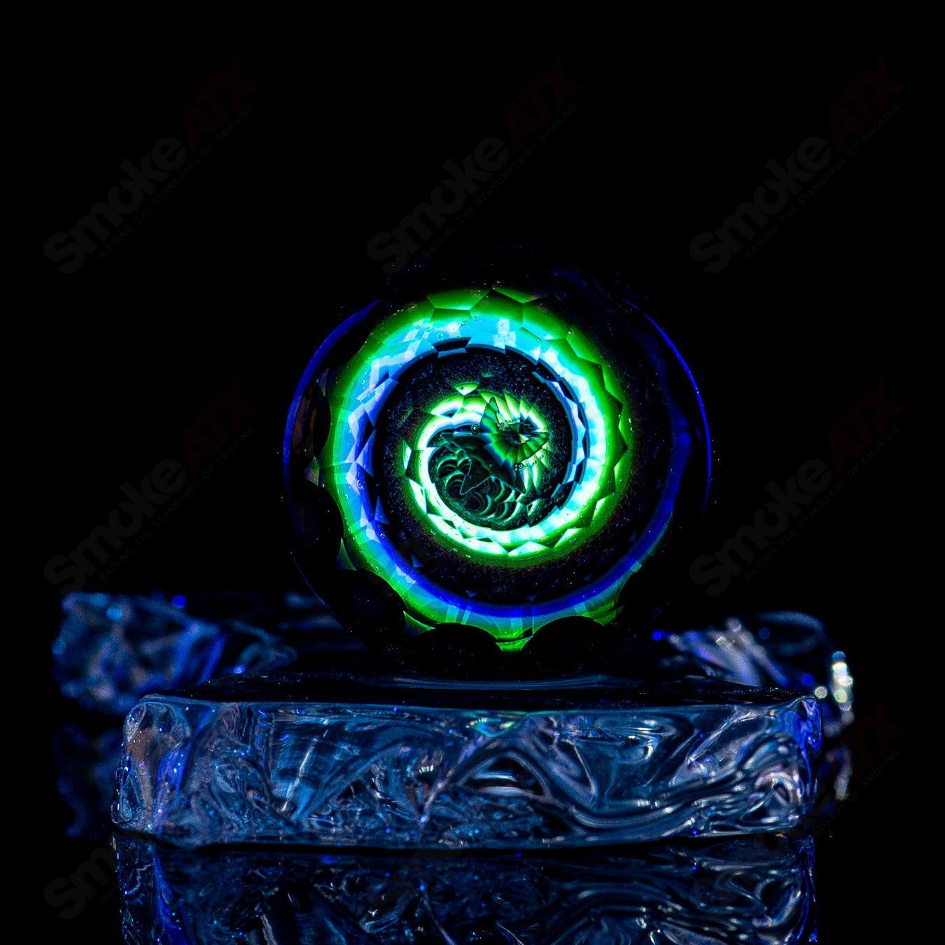 Opal Star Marble Pauly 2 Finger - Smoke ATX