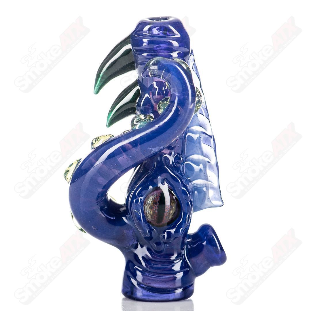 #5 Octopus Chillum by Mako Glass