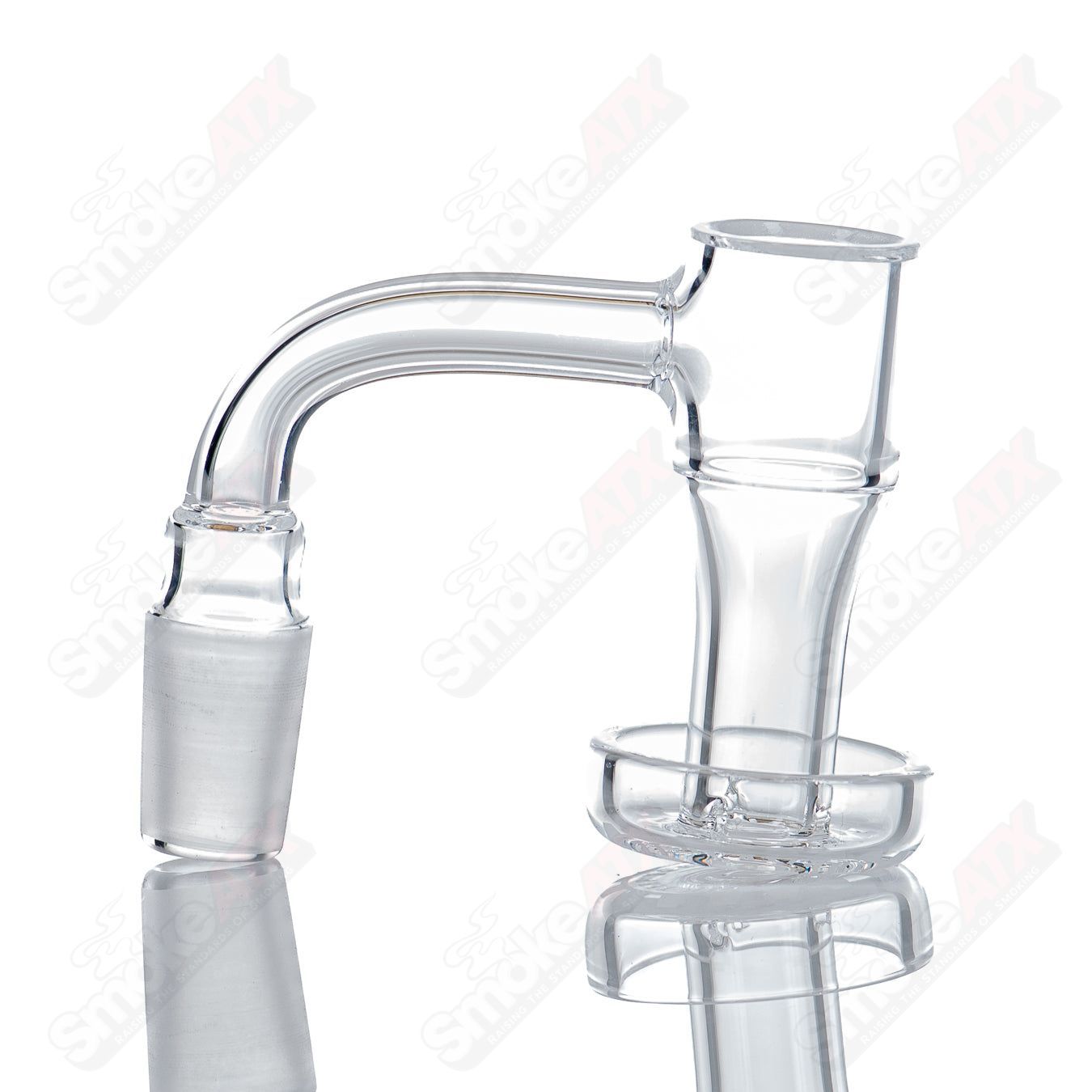20mm 14/90 Quartz Vortex Slurper Toro Glass - Smoke ATX