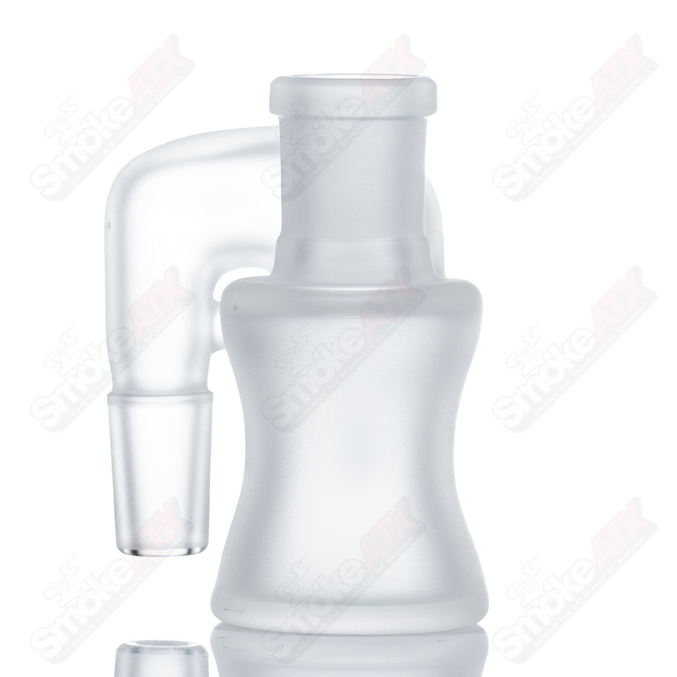 18mm Frosted Dry Cleaner Ash Catcher by Sovereignty Style #2 - Smoke ATX