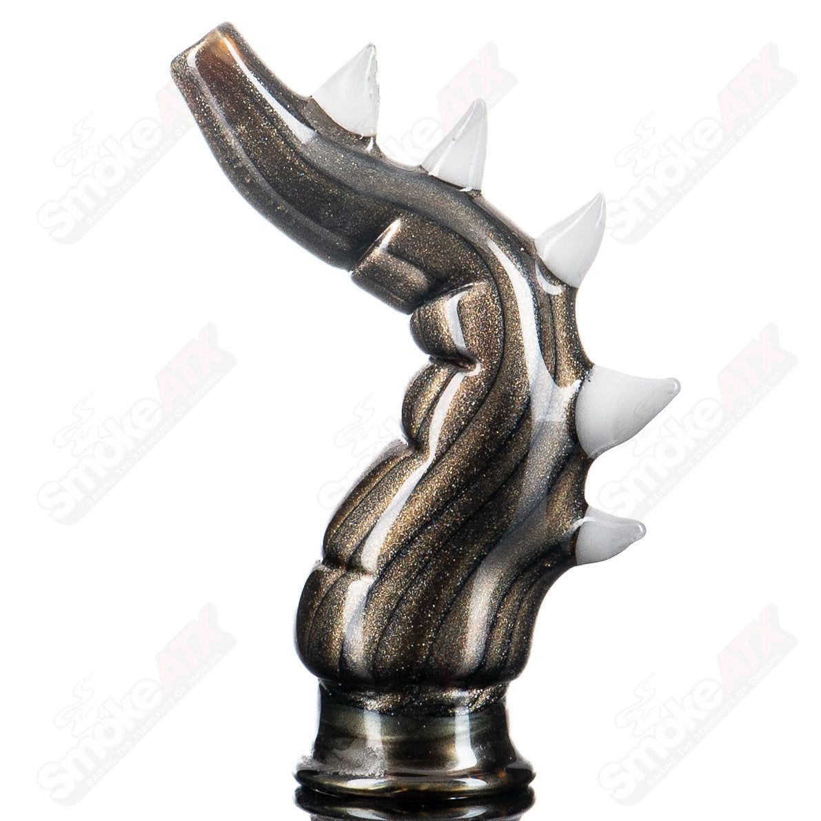 #1 Dragon Tail Pivot Mouthpiece by Tony Kazy - Smoke ATX