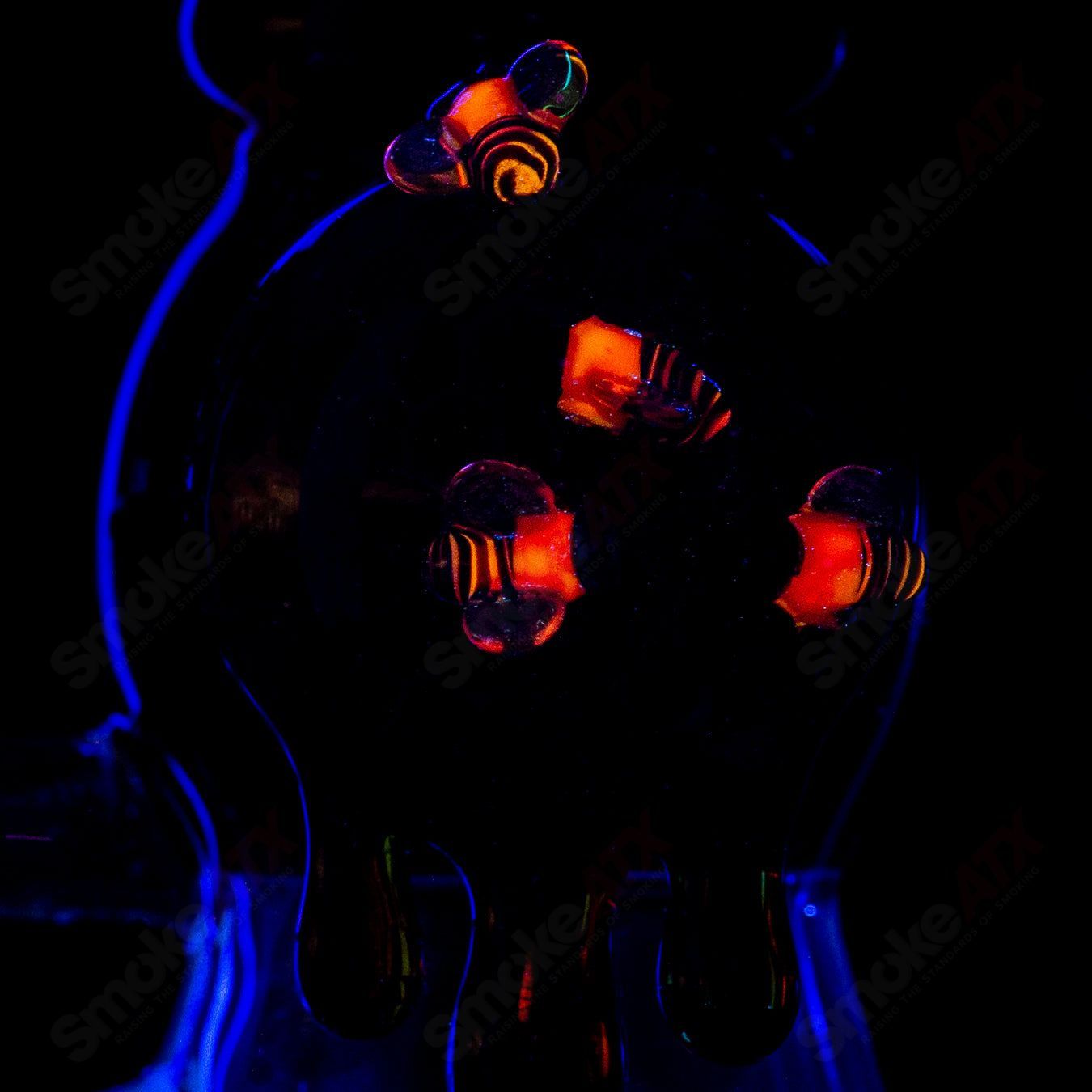 Worked Bee Hive Beaker (2024) By Joe P Glass - Smoke ATX