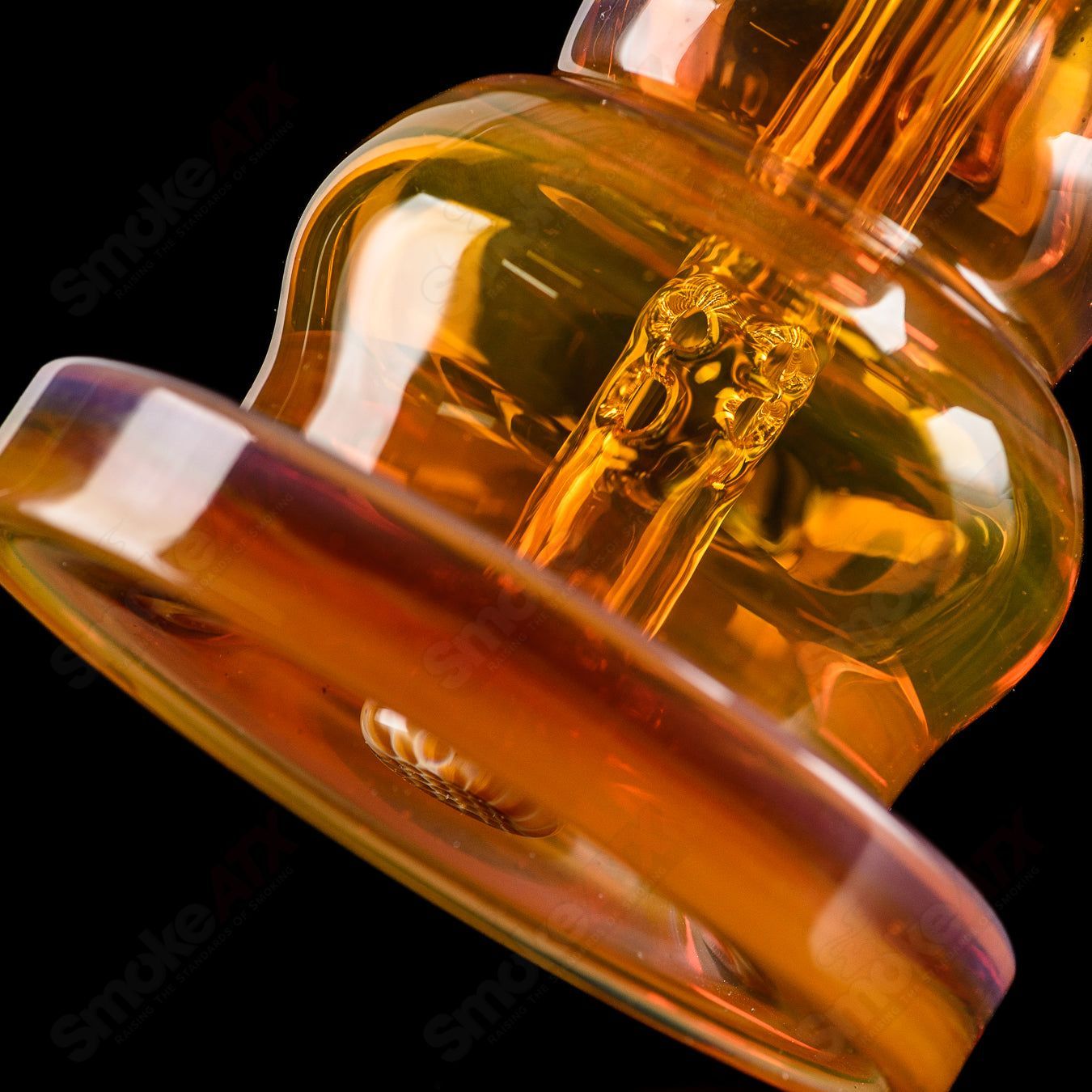 Worked Honeycomb Recycler Mongrel x Joe P Glass - Smoke ATX