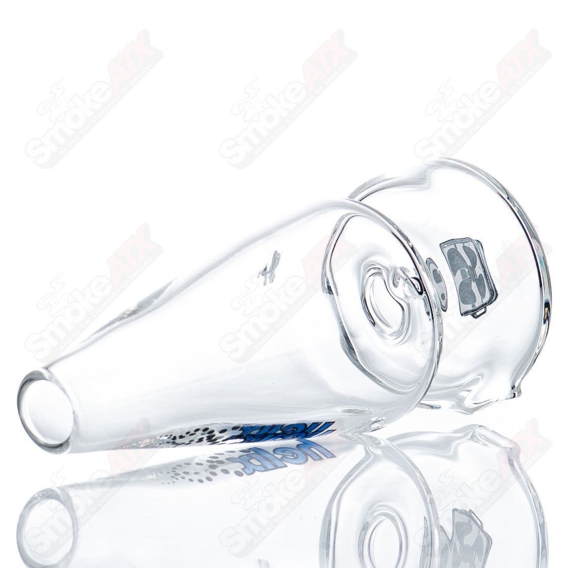 Blue Label Straight line Puffco Dry Top by American Helix - Smoke ATX