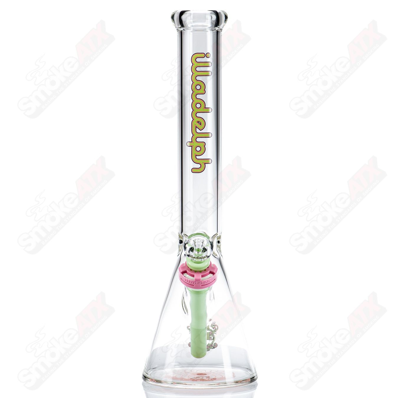 45mm Guava 15" Beaker Illadelph - Smoke ATX
