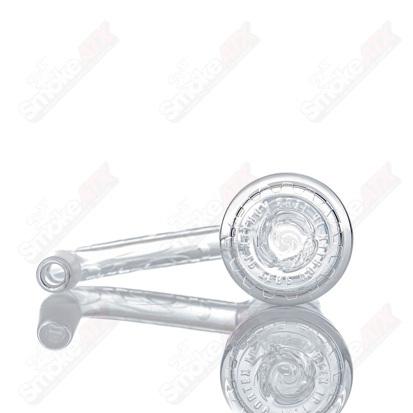 20mm 10/90 Flame Polished Vortex Quartz Toro Glass - Smoke ATX