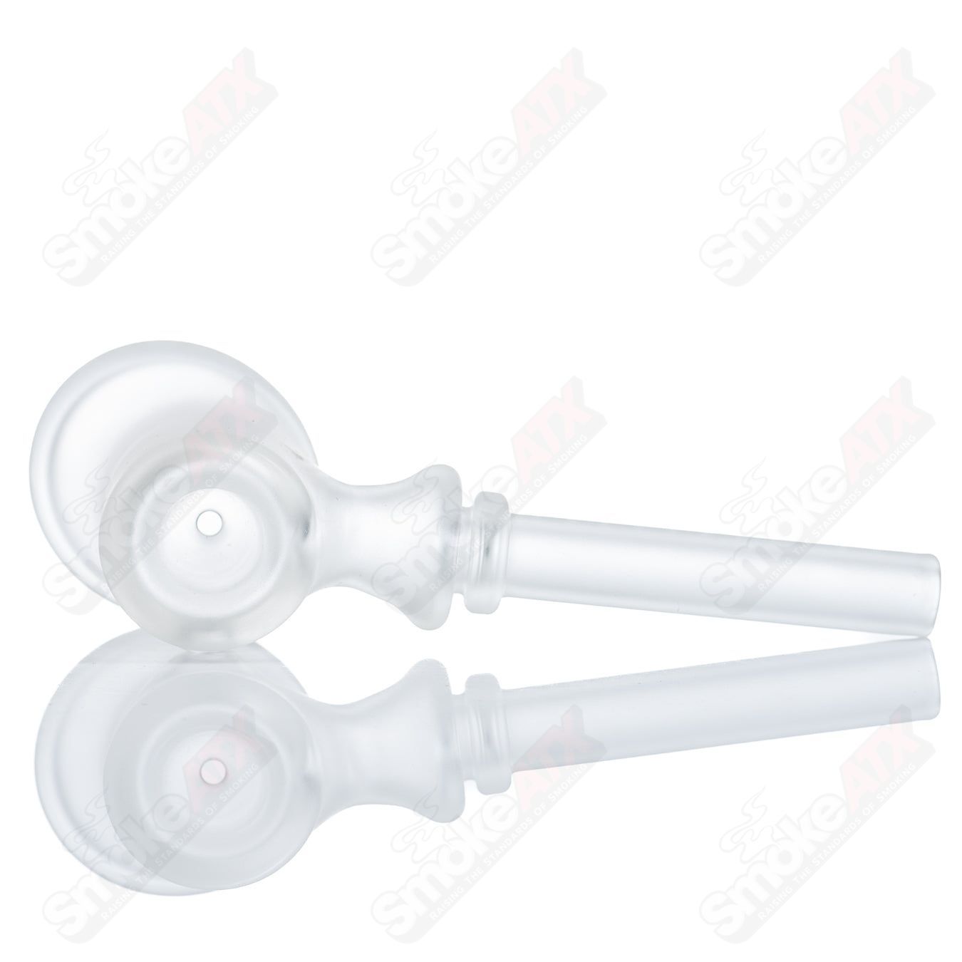 Blasted Squatt Hammer by Kirkland Glassworks - Smoke ATX