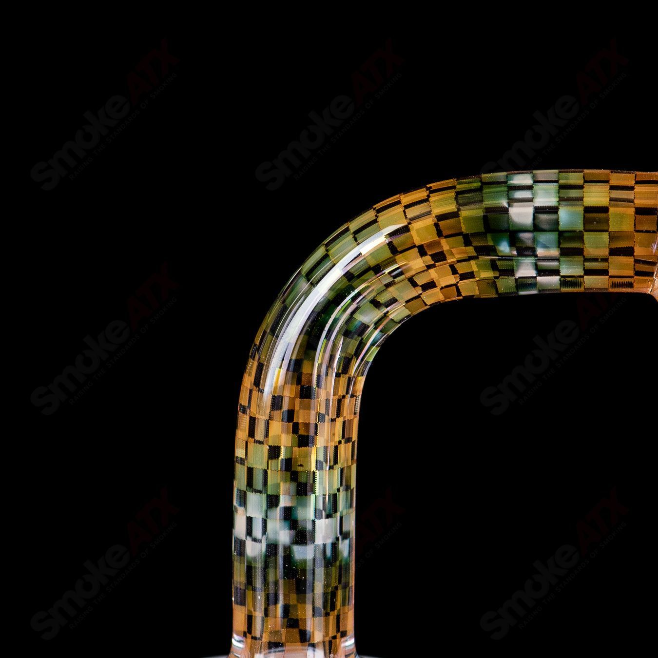 14/90 Binary Banger Collab by Trevy Metal x Quave x Mothership Glass - Smoke ATX