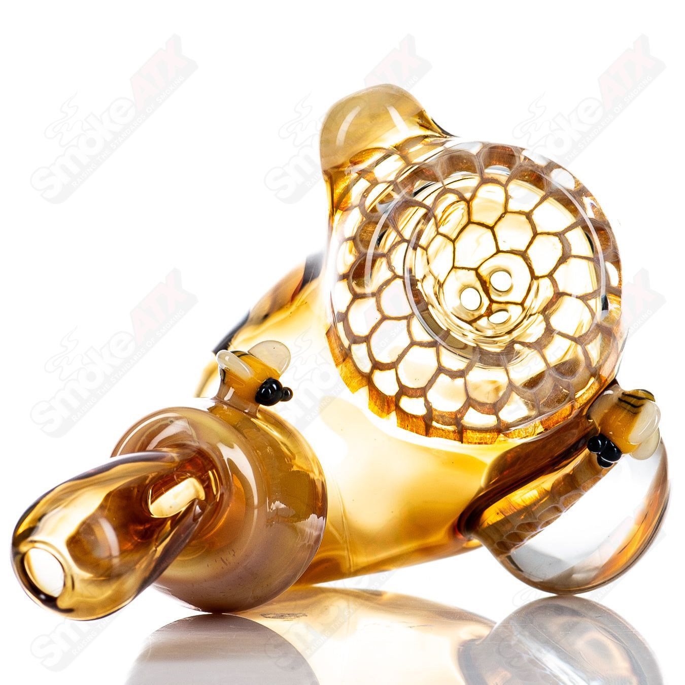 3-Hole Honeycomb Sherlock Joe P Glass - Smoke ATX