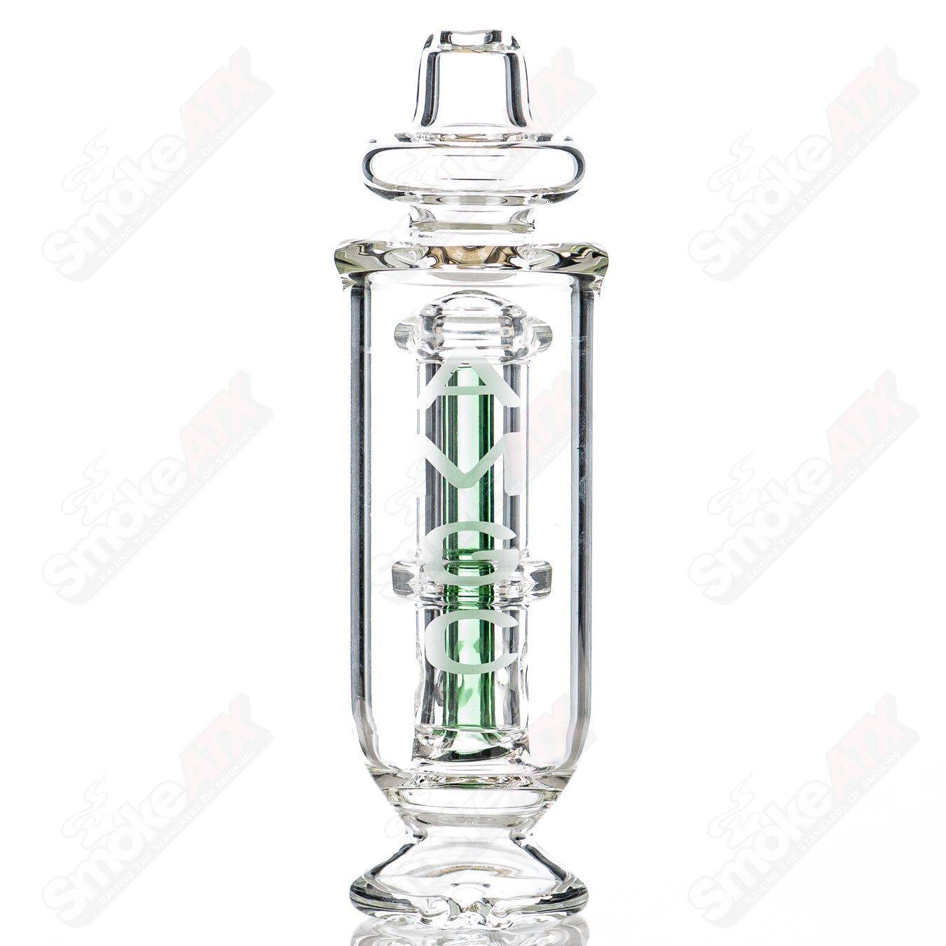 Puffco Attachment (Green Accent) AMGC - Smoke ATX