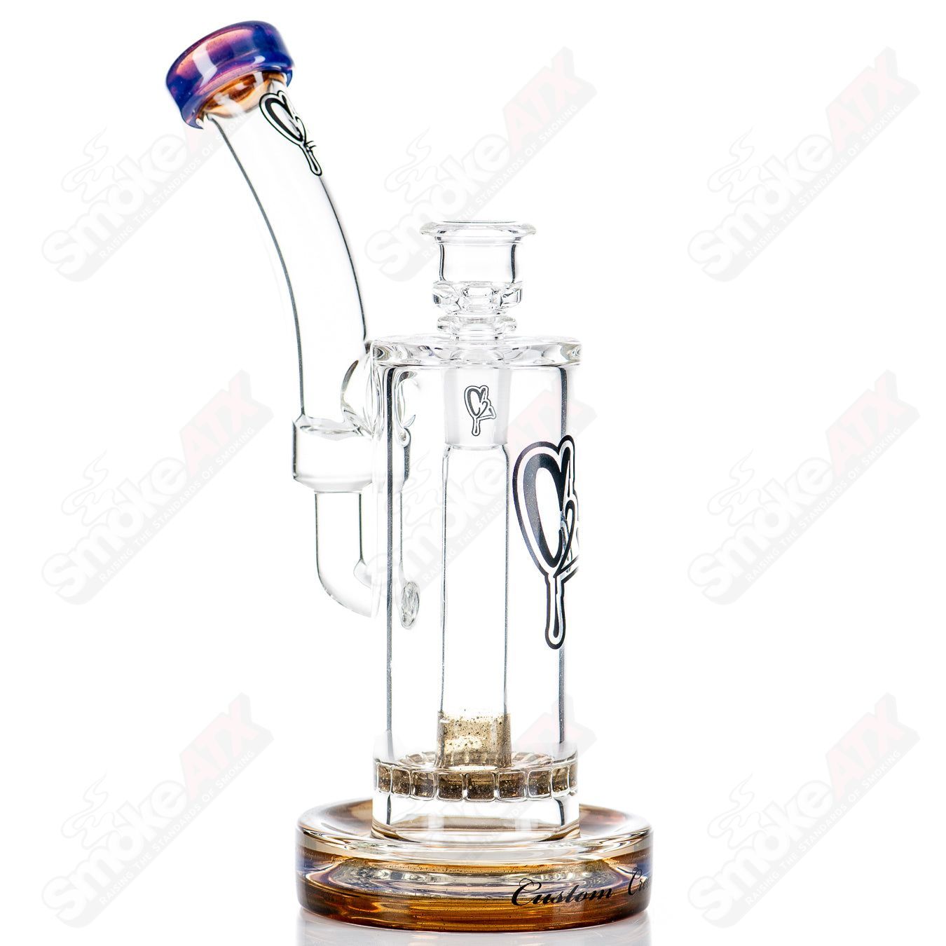 #1 50mm 14mm Color Single Ratchet Bub Bent Neck C2 - Smoke ATX