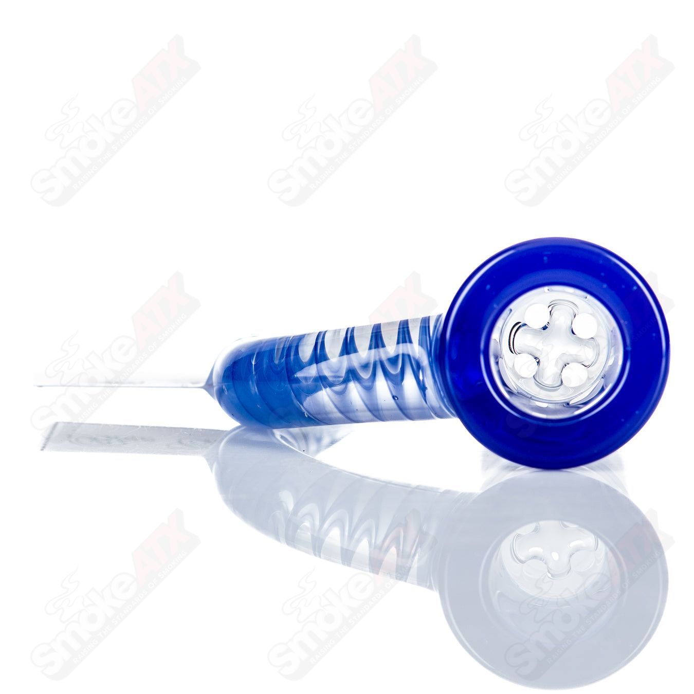 18mm Full Accent Slide (Blue Cheese w/ Spiral Horn) Sovereignty - Smoke ATX