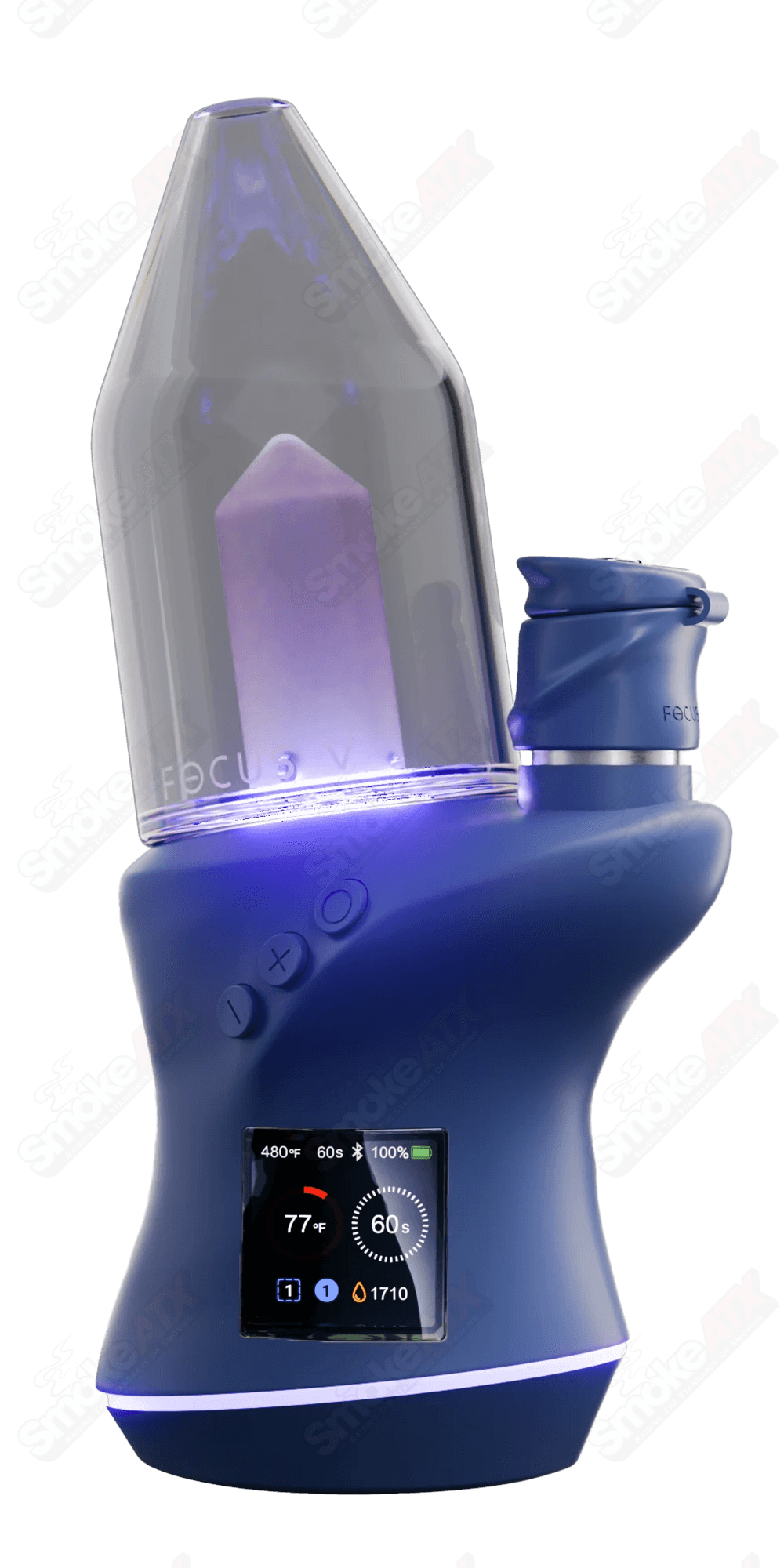 Midnight CARTA 2 Portable Electric Dab Rig Focus V - Smoke ATX