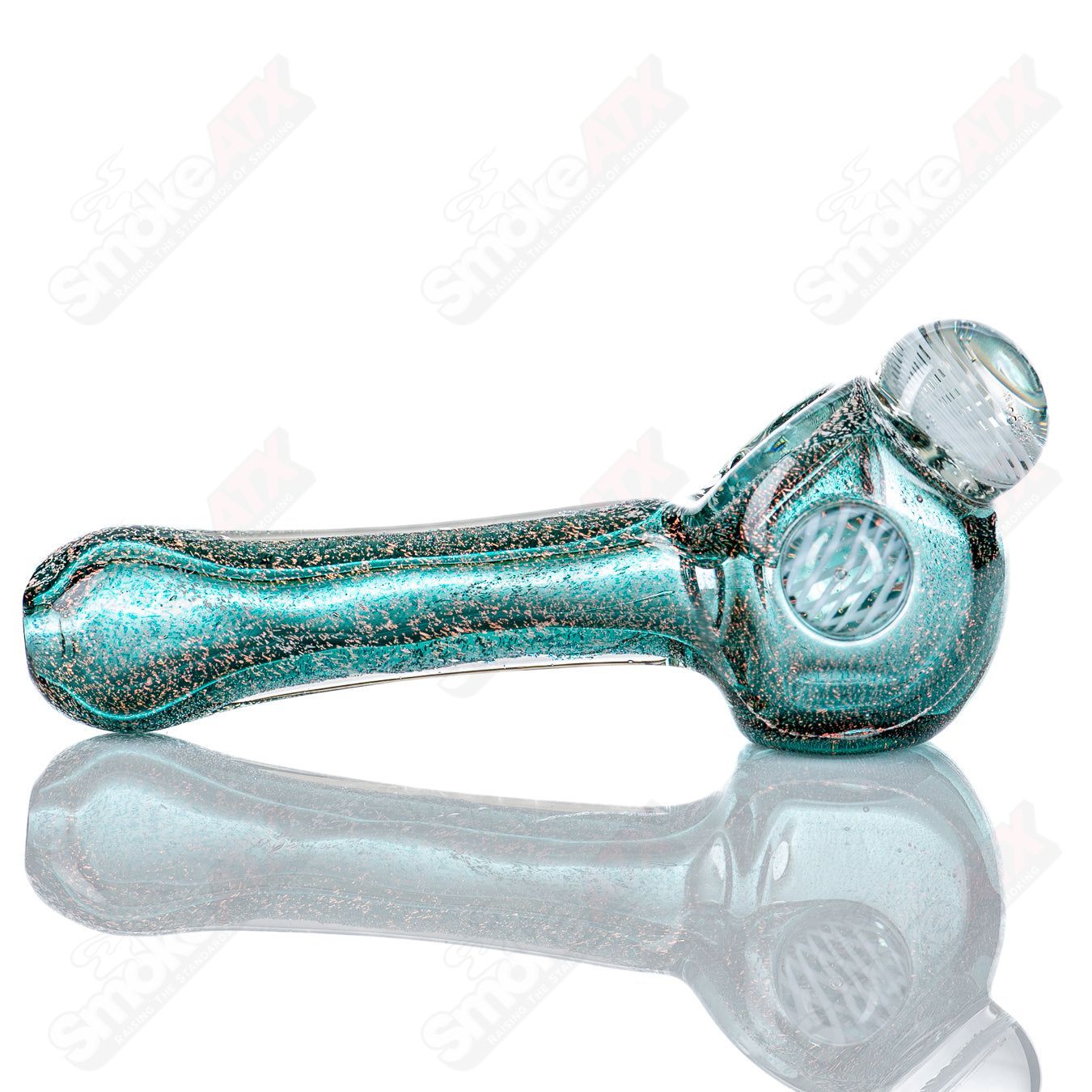 #1 Medium Dichro Spoon (Over Lake) by SPG - Smoke ATX