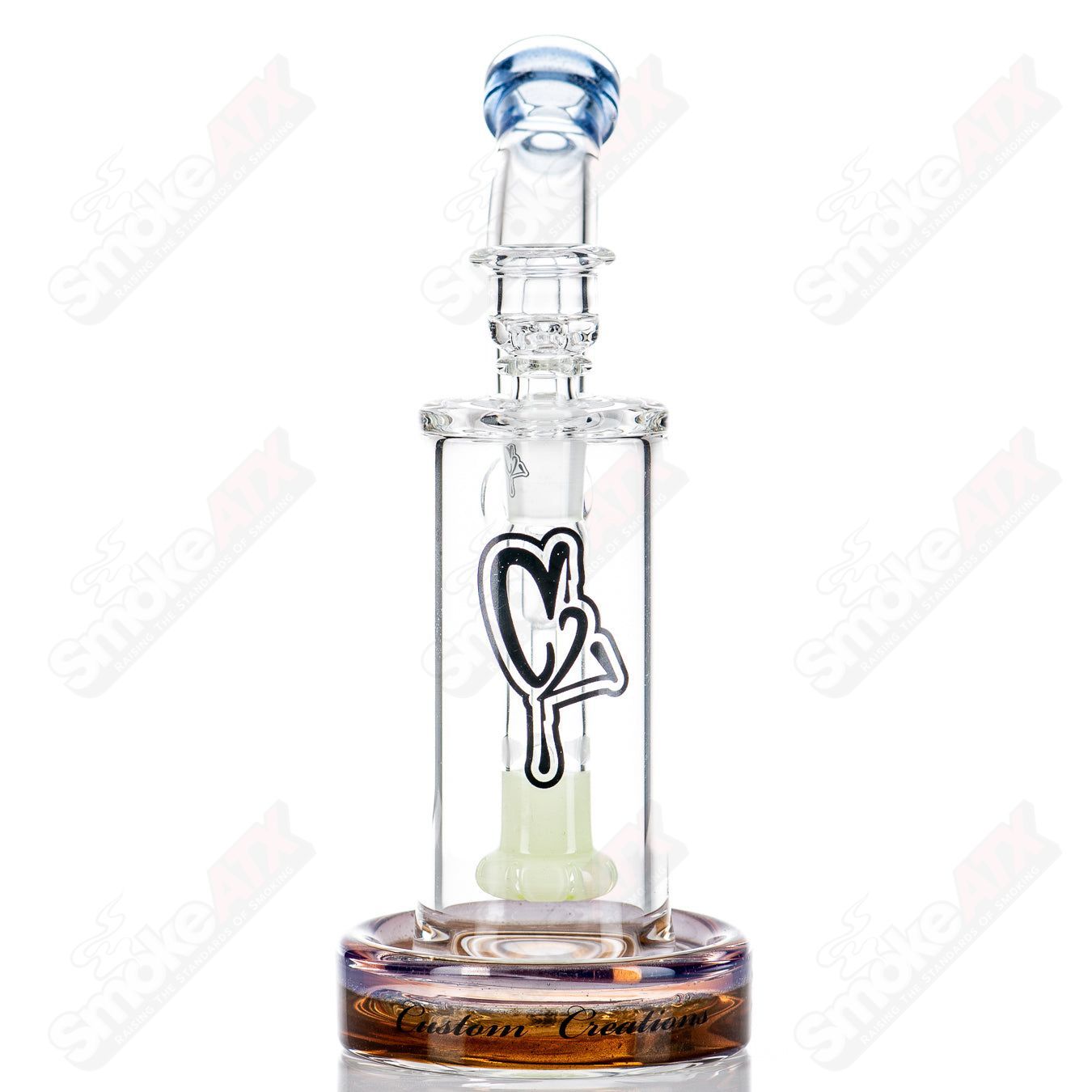#1 Color 50mm Showerhead Bubbler C2 - Smoke ATX